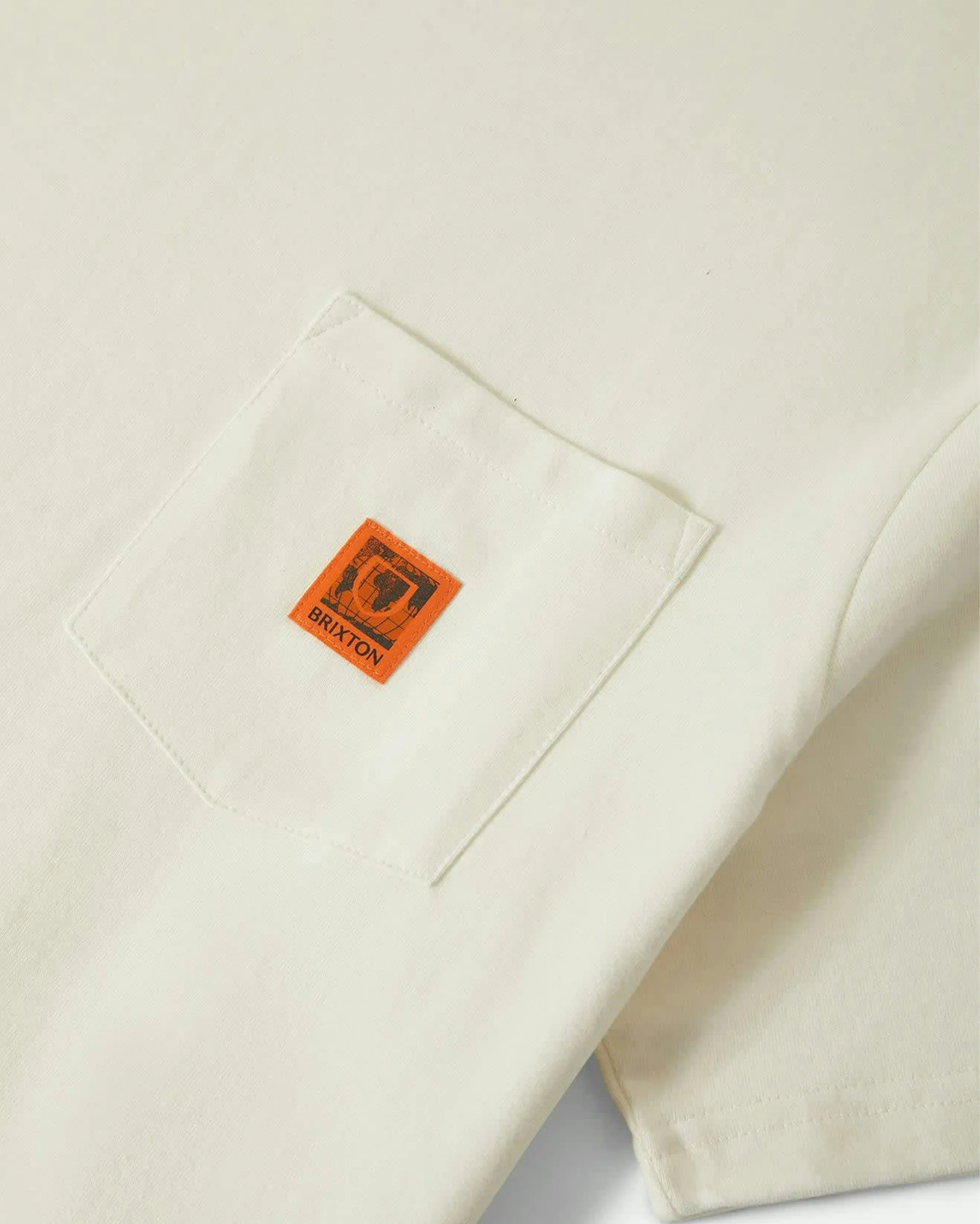 Union Heavyweight S/S Boxy Pocket T-Shirt - Off White - Image 3
