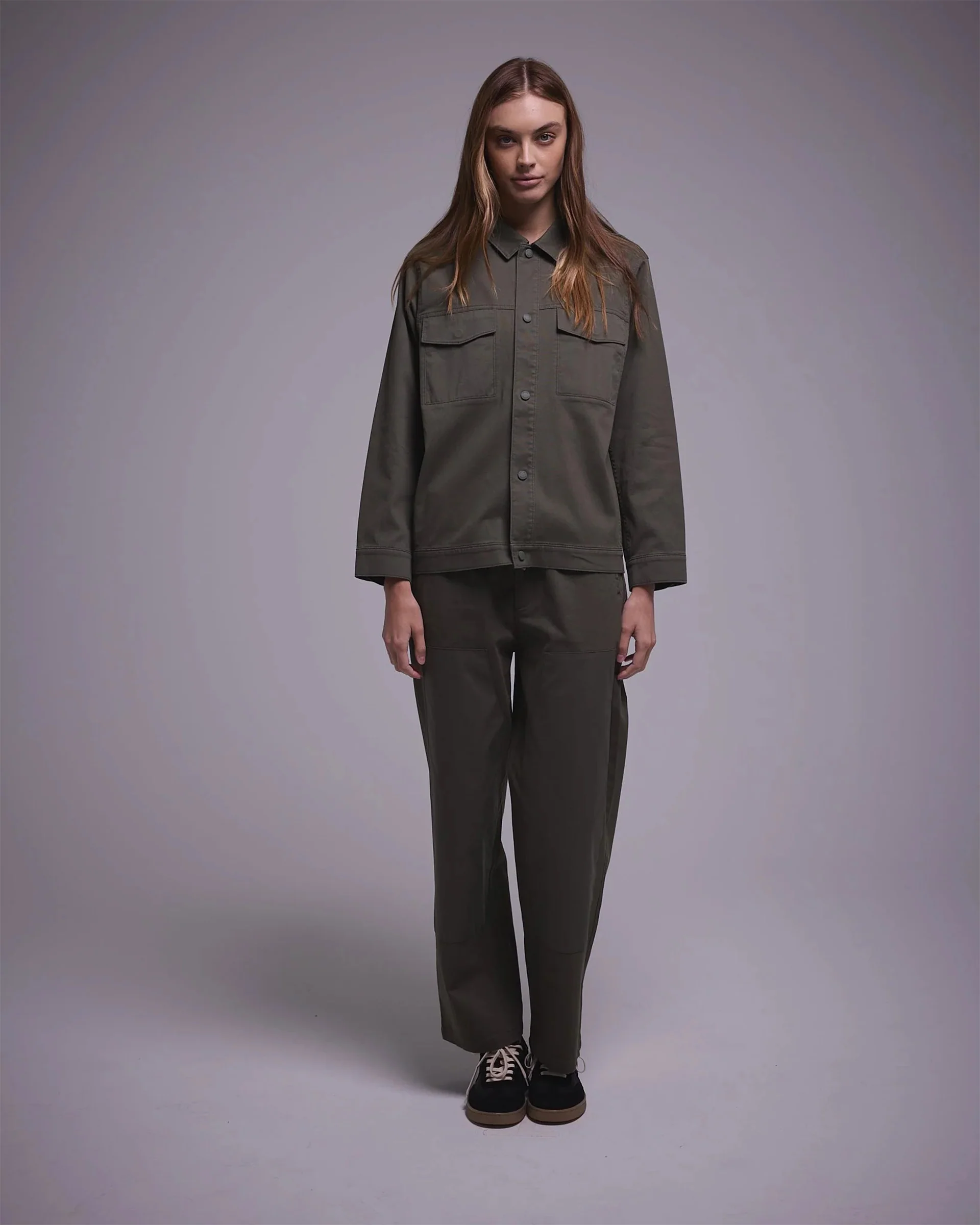 Utility Jacket - Olive - Image 5