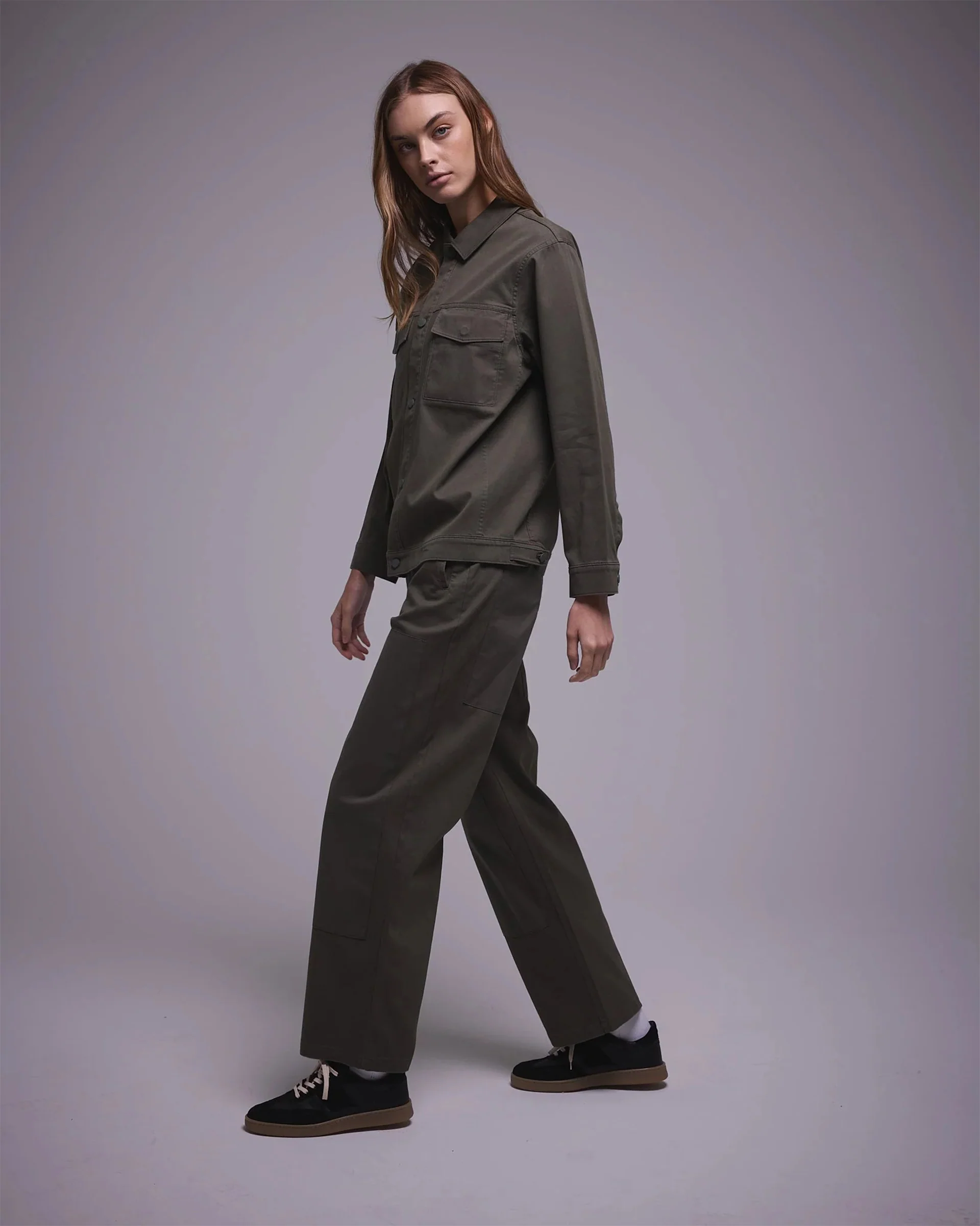 Utility Jacket - Olive - Image 6