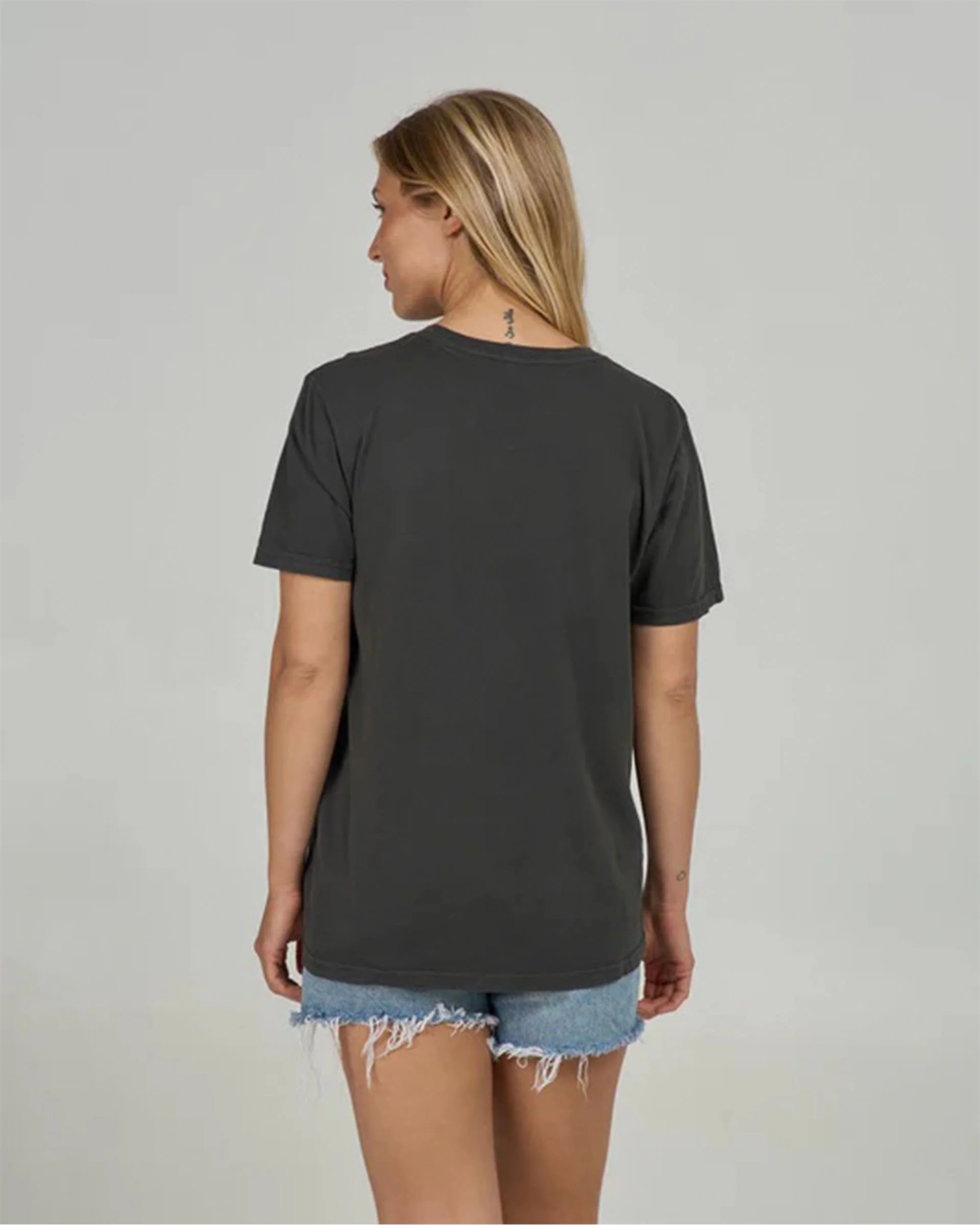 Vacation Boyfriend S/S T-Shirt - Charcoal - Image 2