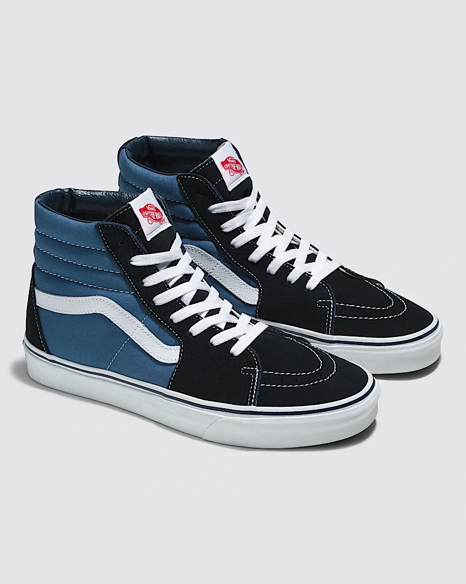 Vans Sk8-Hi Shoes - Navy - Image 2