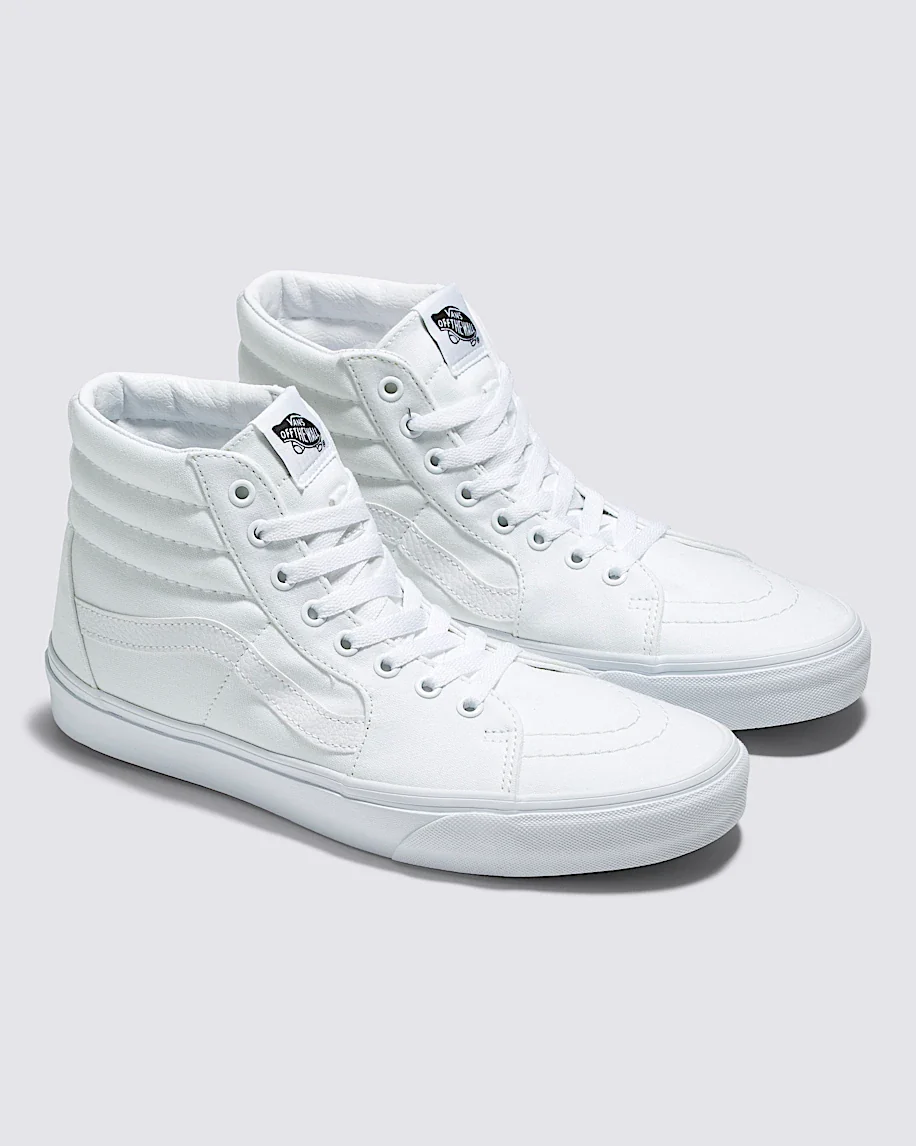 Vans Sk8-Hi Shoes - True White - Image 2