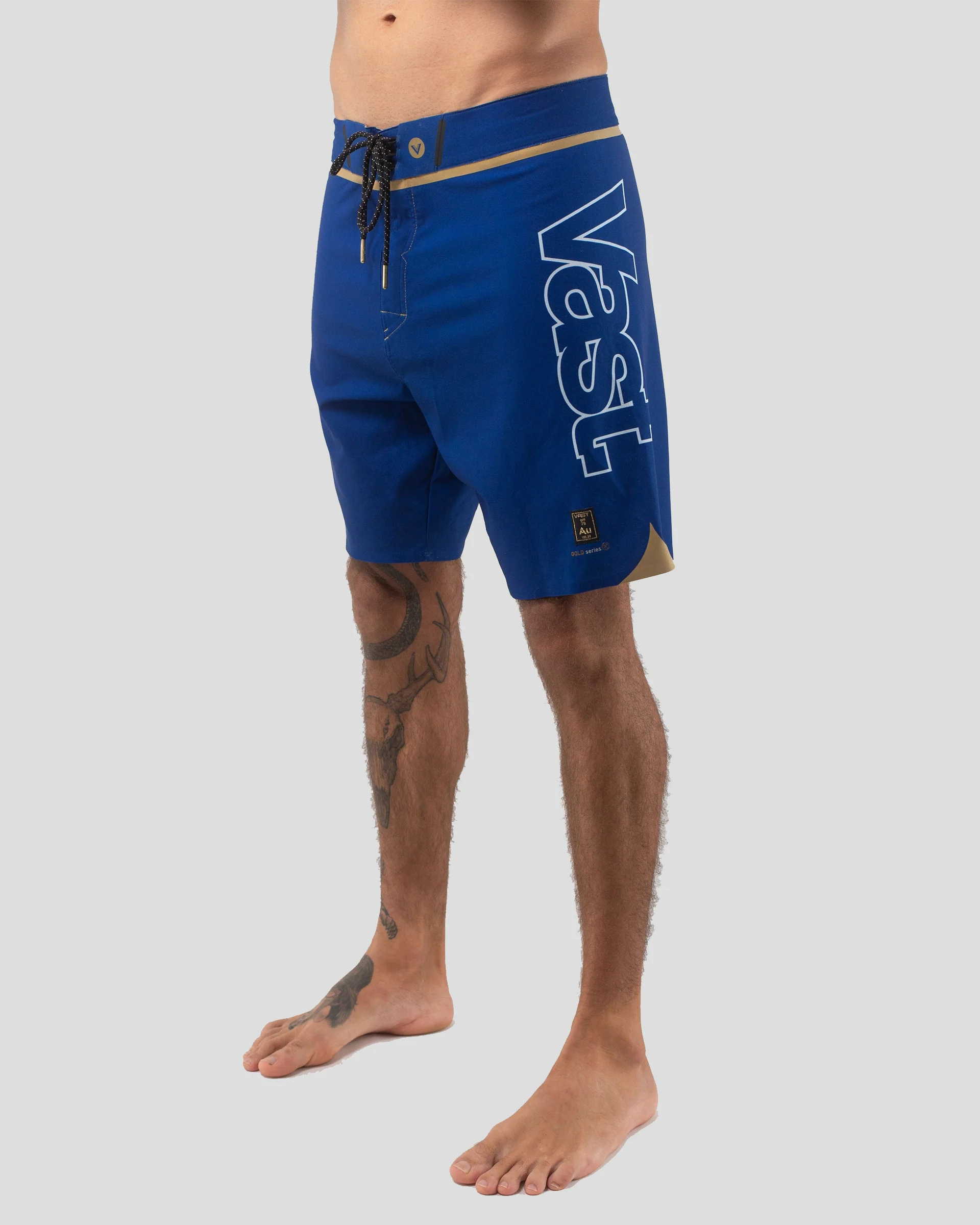 Logo Gold Boardshort - Navy - Image 3