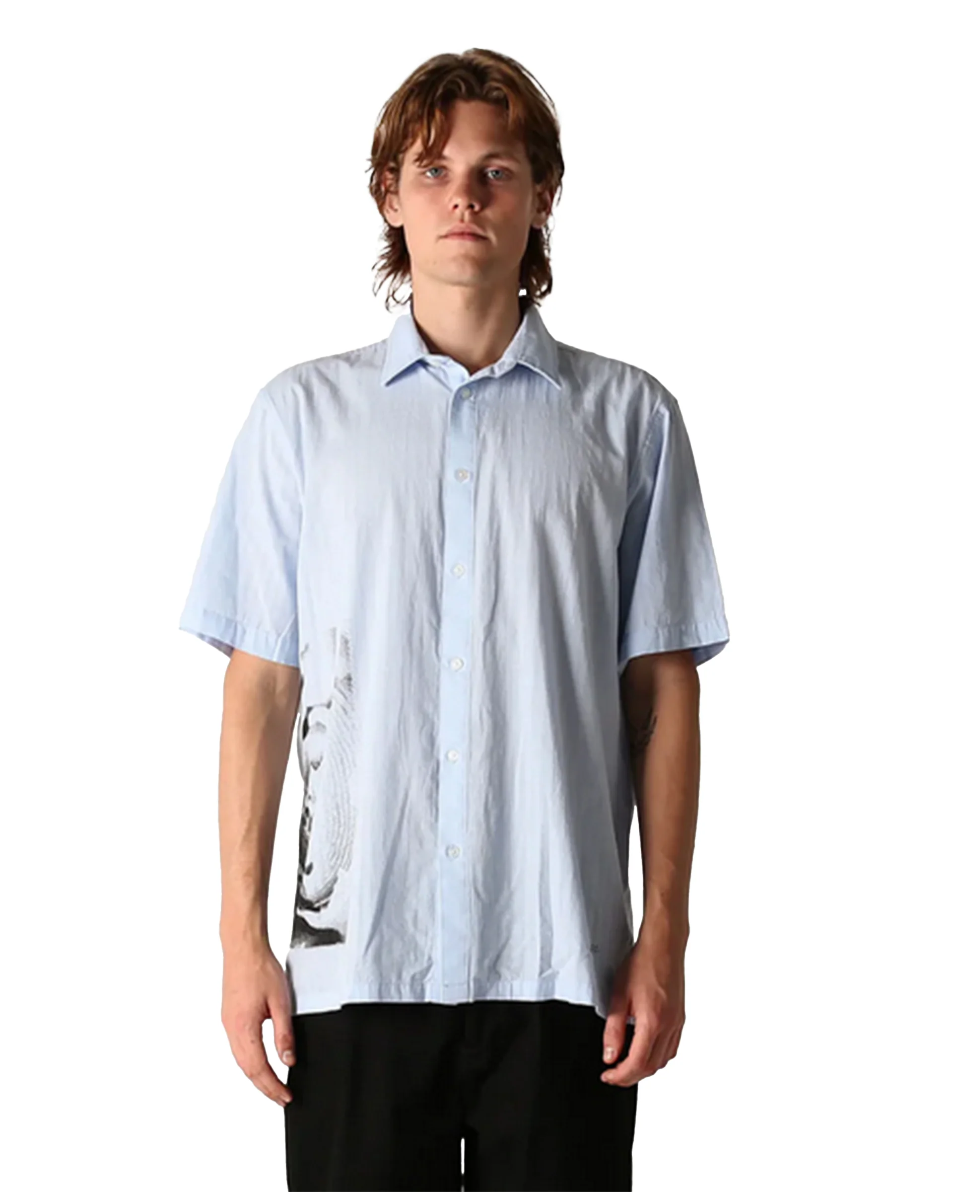 Vivian Bloom S/S Shirt - Mist - Image 2