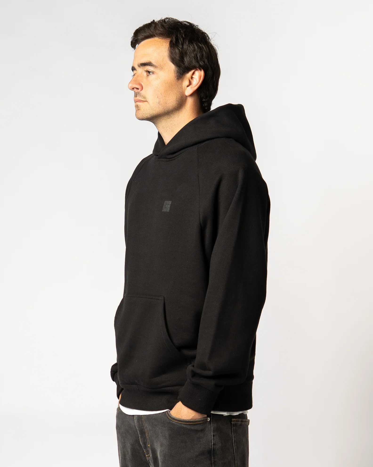Volt Pullover Hoodie - Black - Image 2