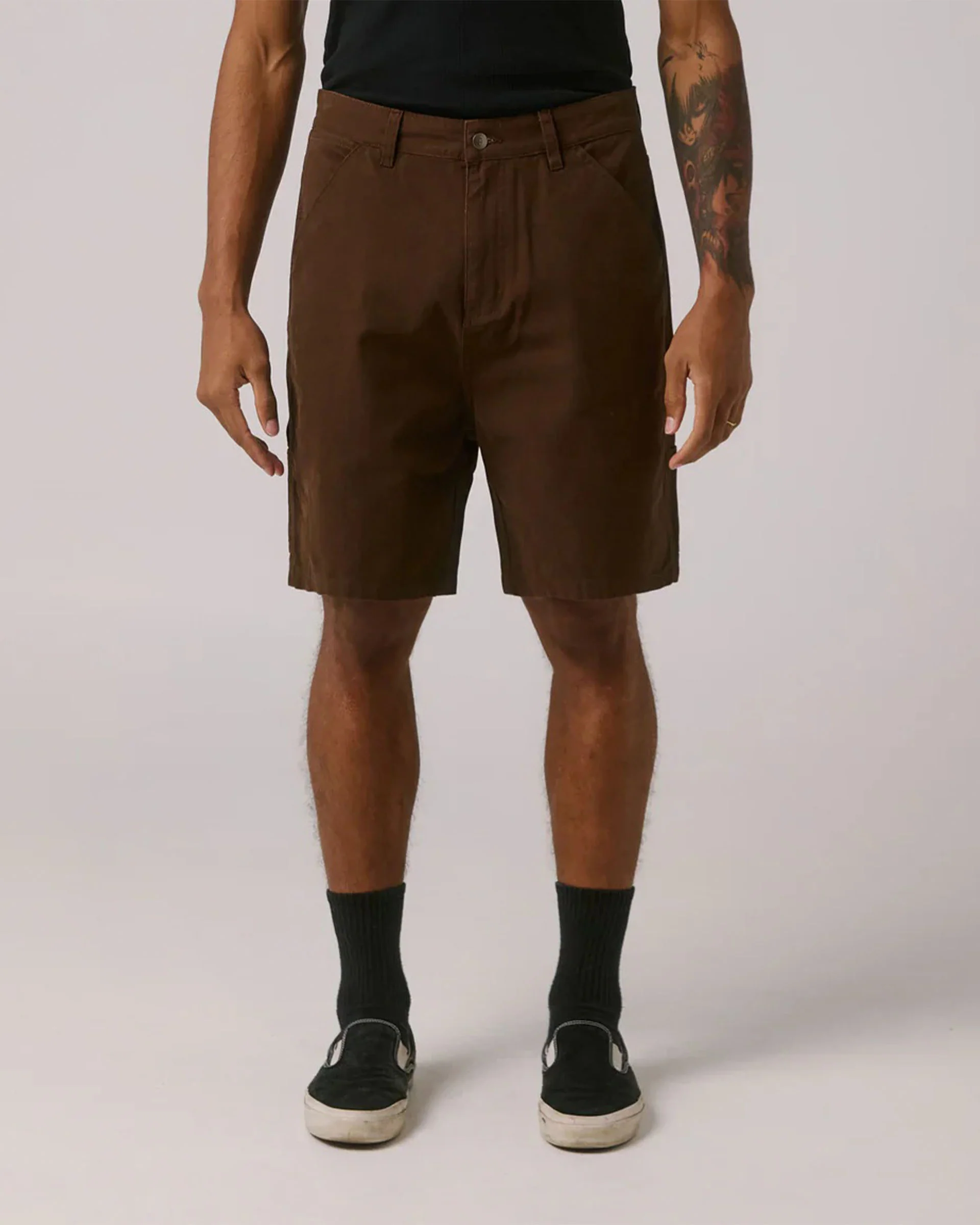 VT Distend 20.5" Canvas Carpenter Short - Brown