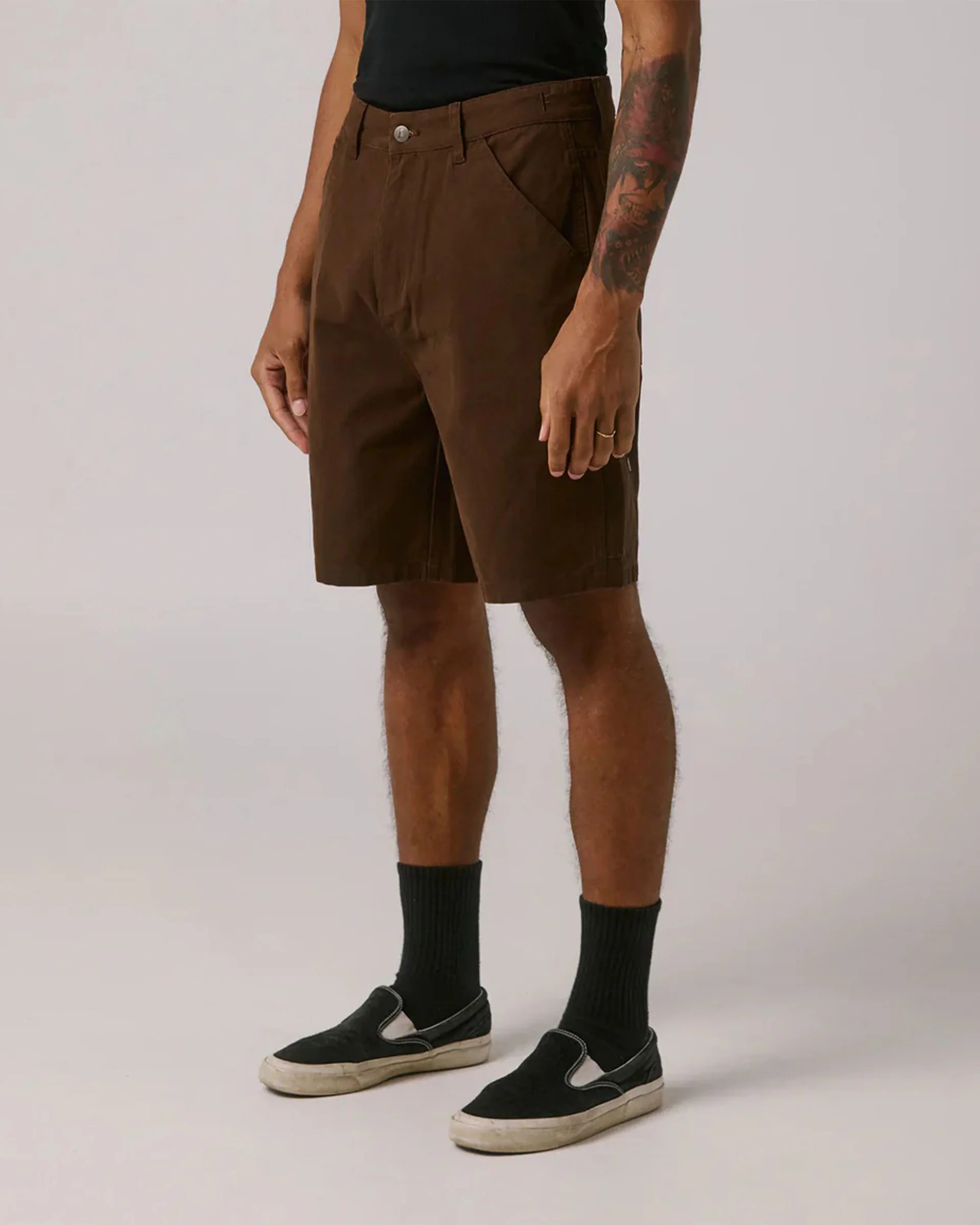 VT Distend 20.5" Canvas Carpenter Short - Brown - Image 2