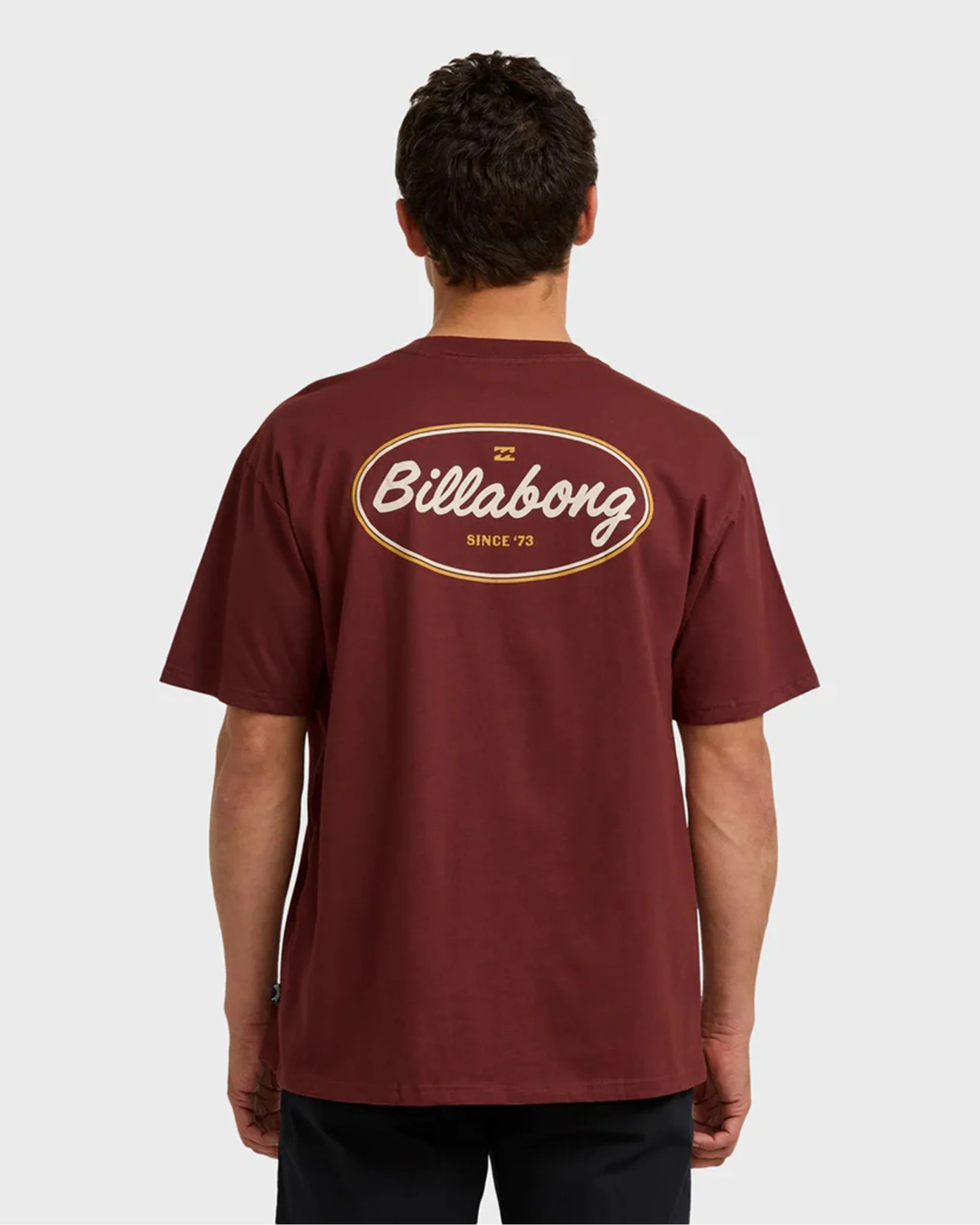 Walled Regular S/S T-Shirt - Plum - Image 2