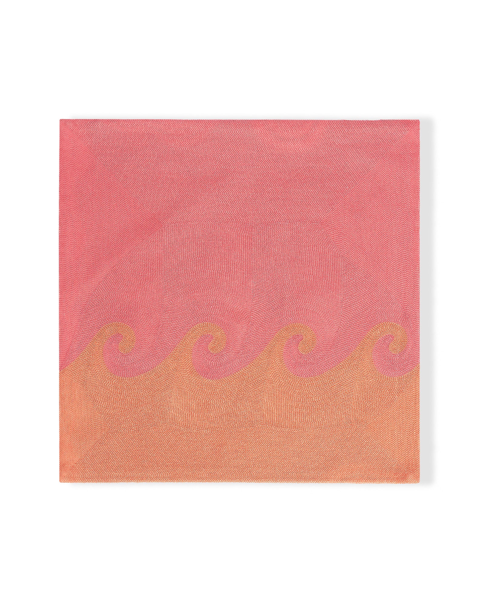 Wave Breeze Pillow Case - Pink/Orange