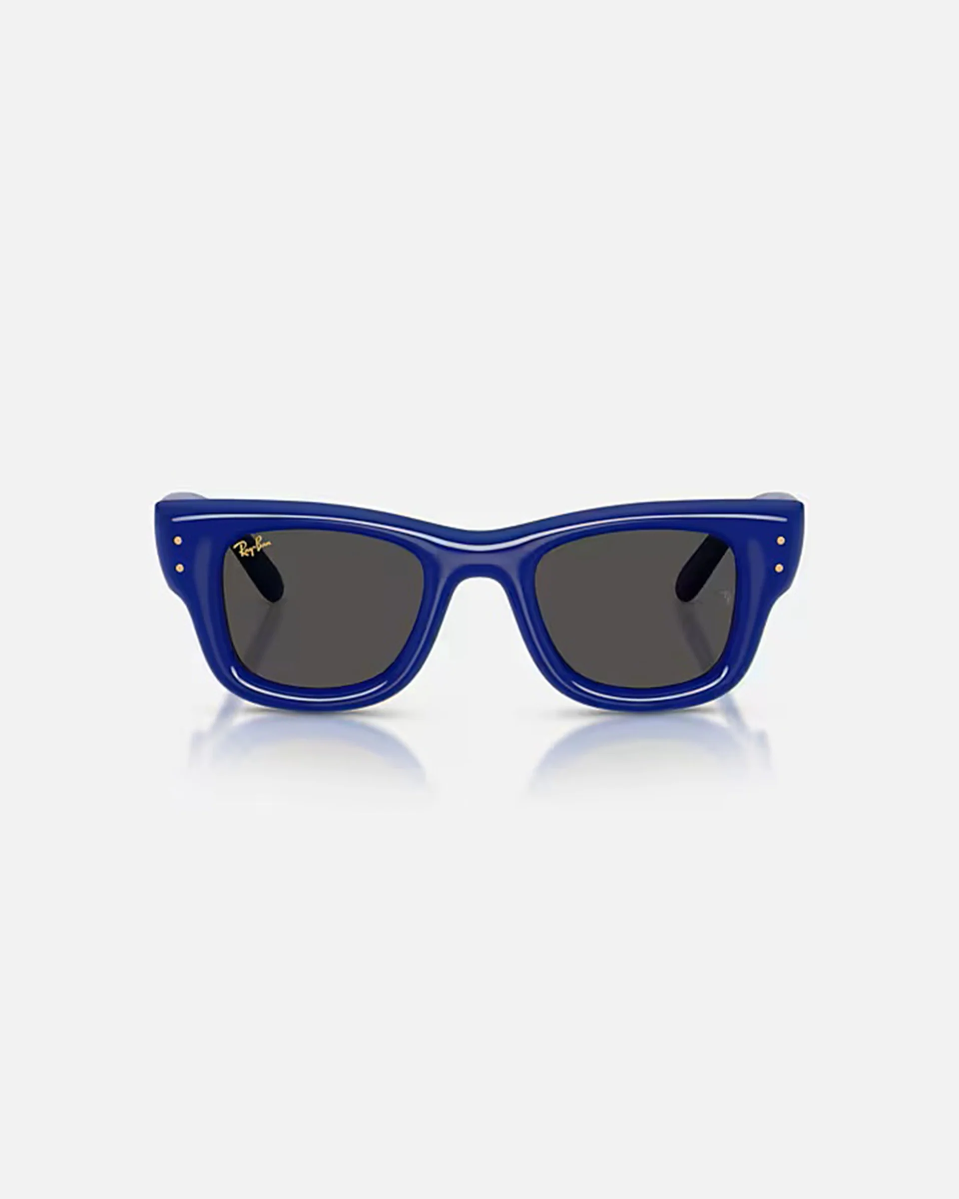 Wayfarer Puffer Sunglasses - Polished Blue/Ultra Black - Image 2