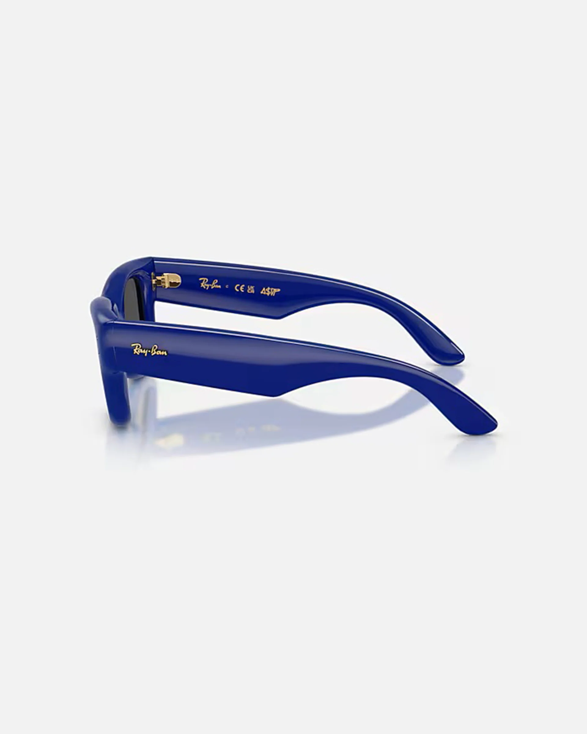 Wayfarer Puffer Sunglasses - Polished Blue/Ultra Black - Image 4