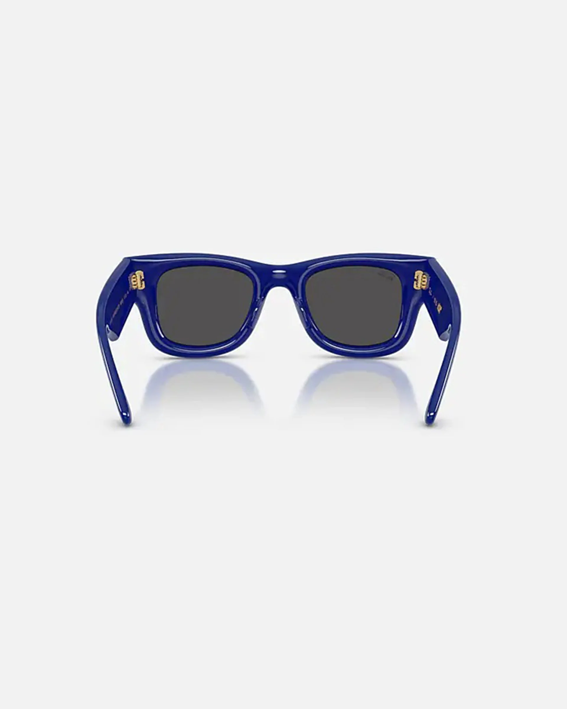 Wayfarer Puffer Sunglasses - Polished Blue/Ultra Black - Image 5
