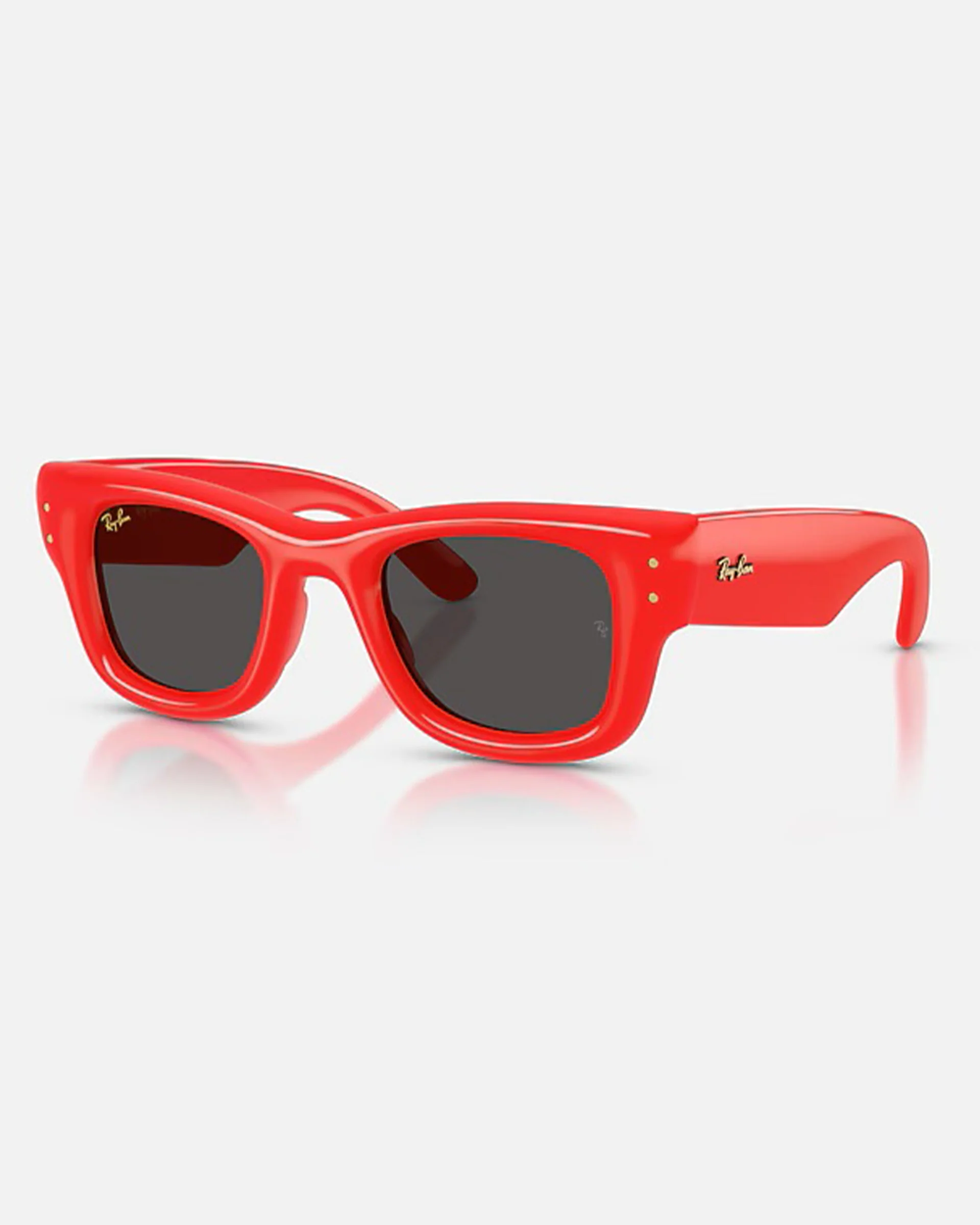 Wayfarer Puffer Sunglasses - Polished Red/Ultra Black