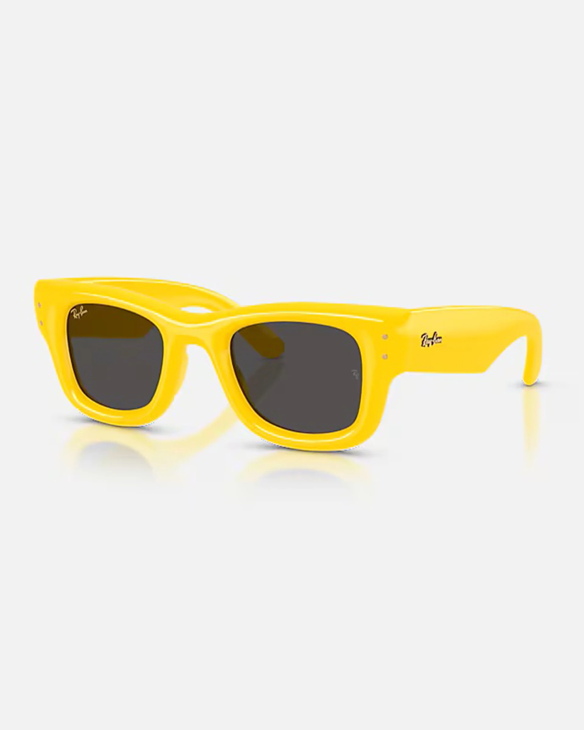 Wayfarer Puffer Sunglasses - Polished Yellow/Ultra Black