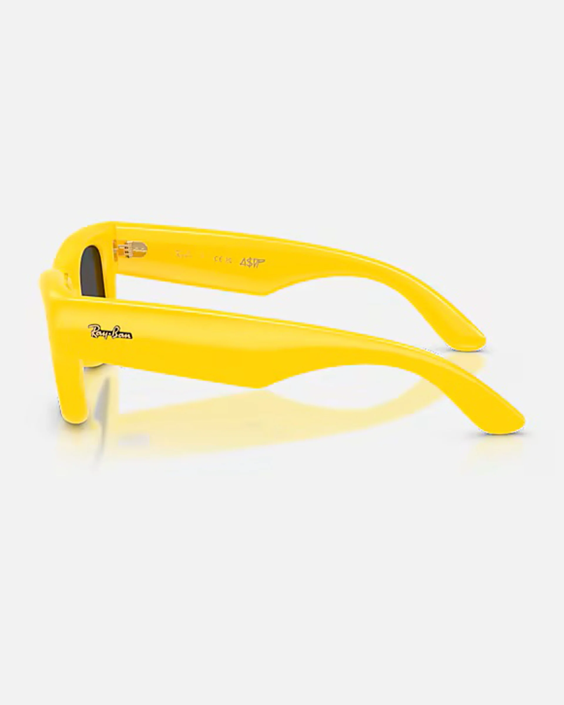 Wayfarer Puffer Sunglasses - Polished Yellow/Ultra Black - Image 3