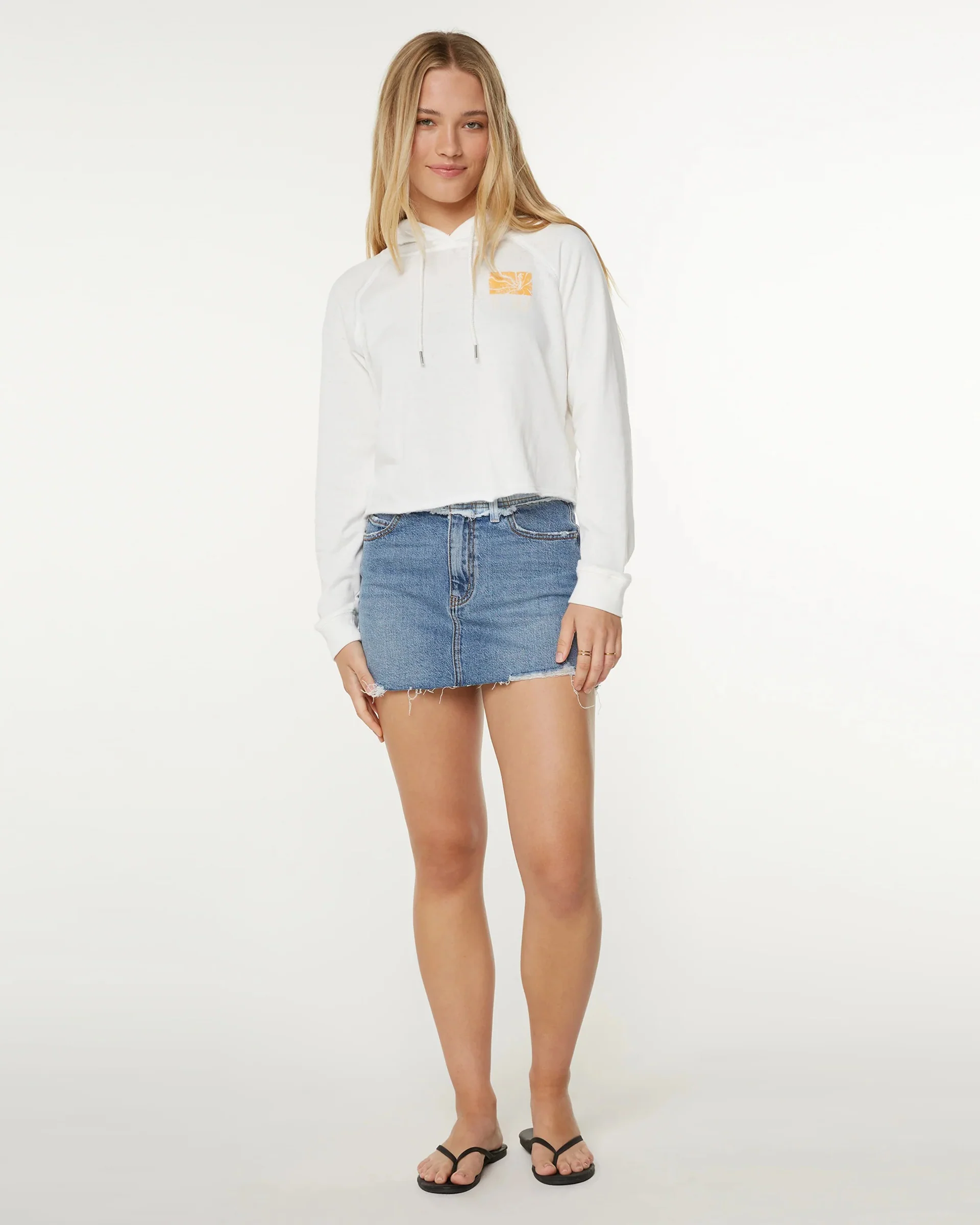 We Arrived Sweatshirt - Snow White Sea Glass - Image 7