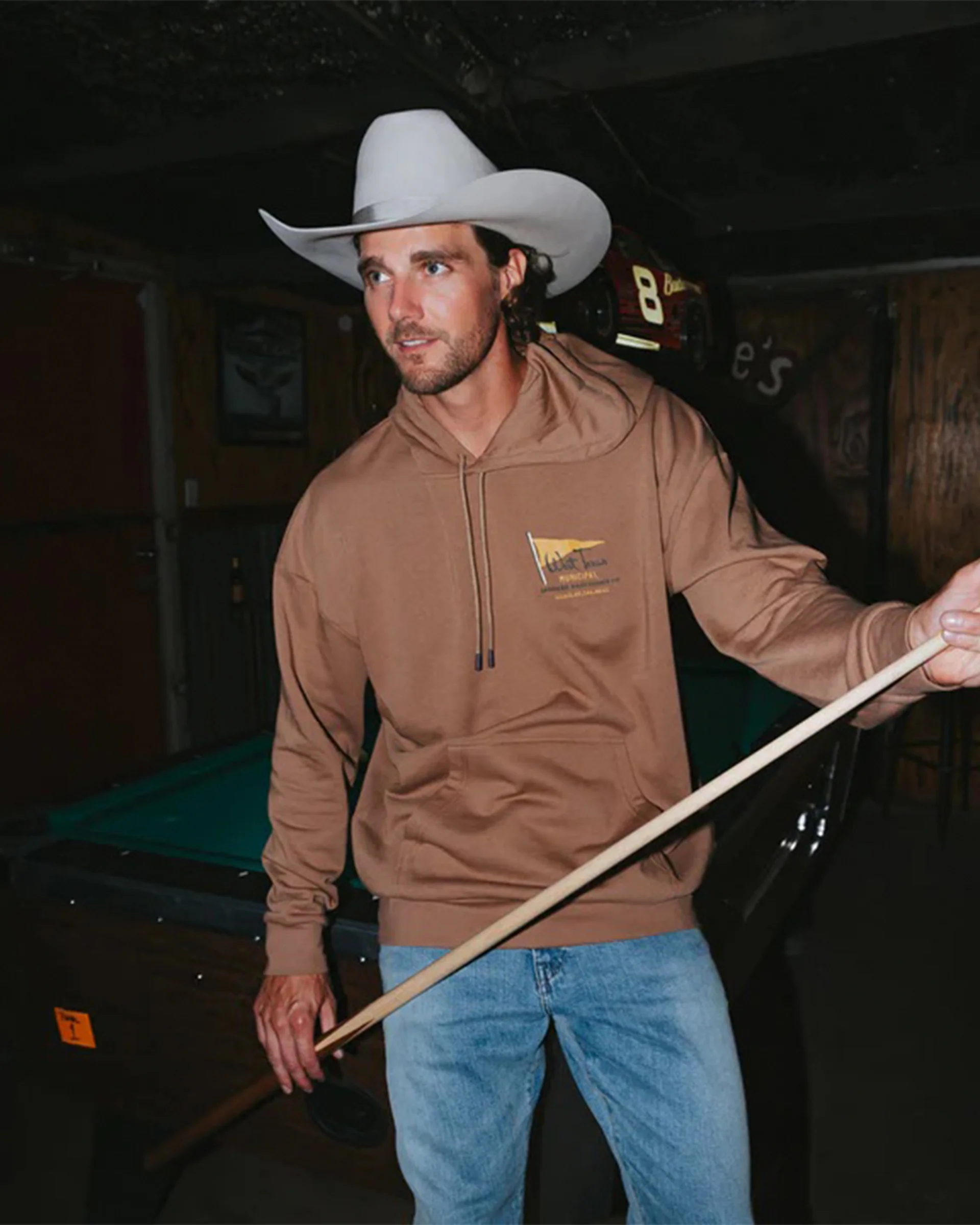 West Texas Municipal Hoodie - Light Brown - Image 2