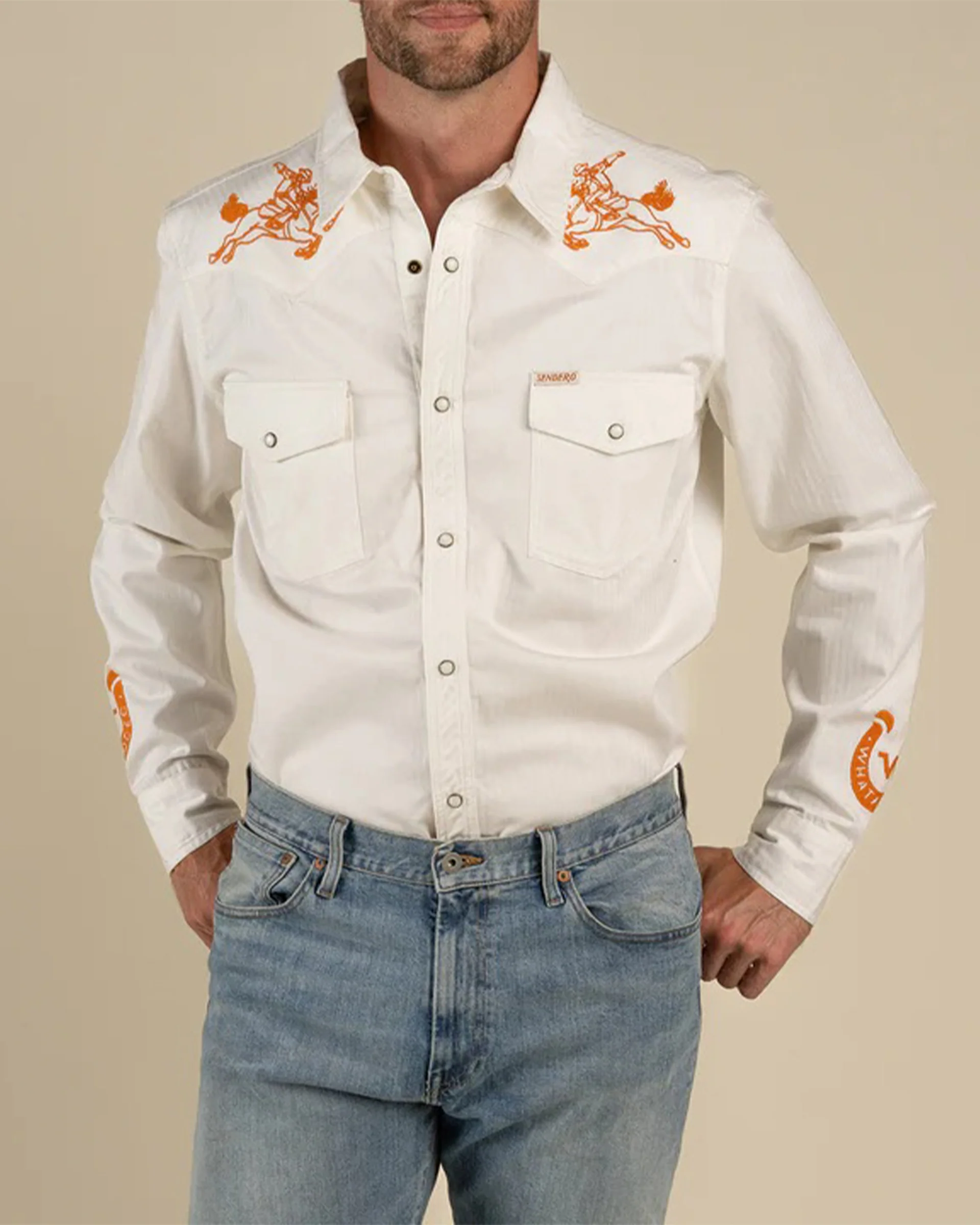 Whataburger x Sendero The Wyatt Pearl Snap L/S Embroidered Shirt - WhataRodeo - Image 4