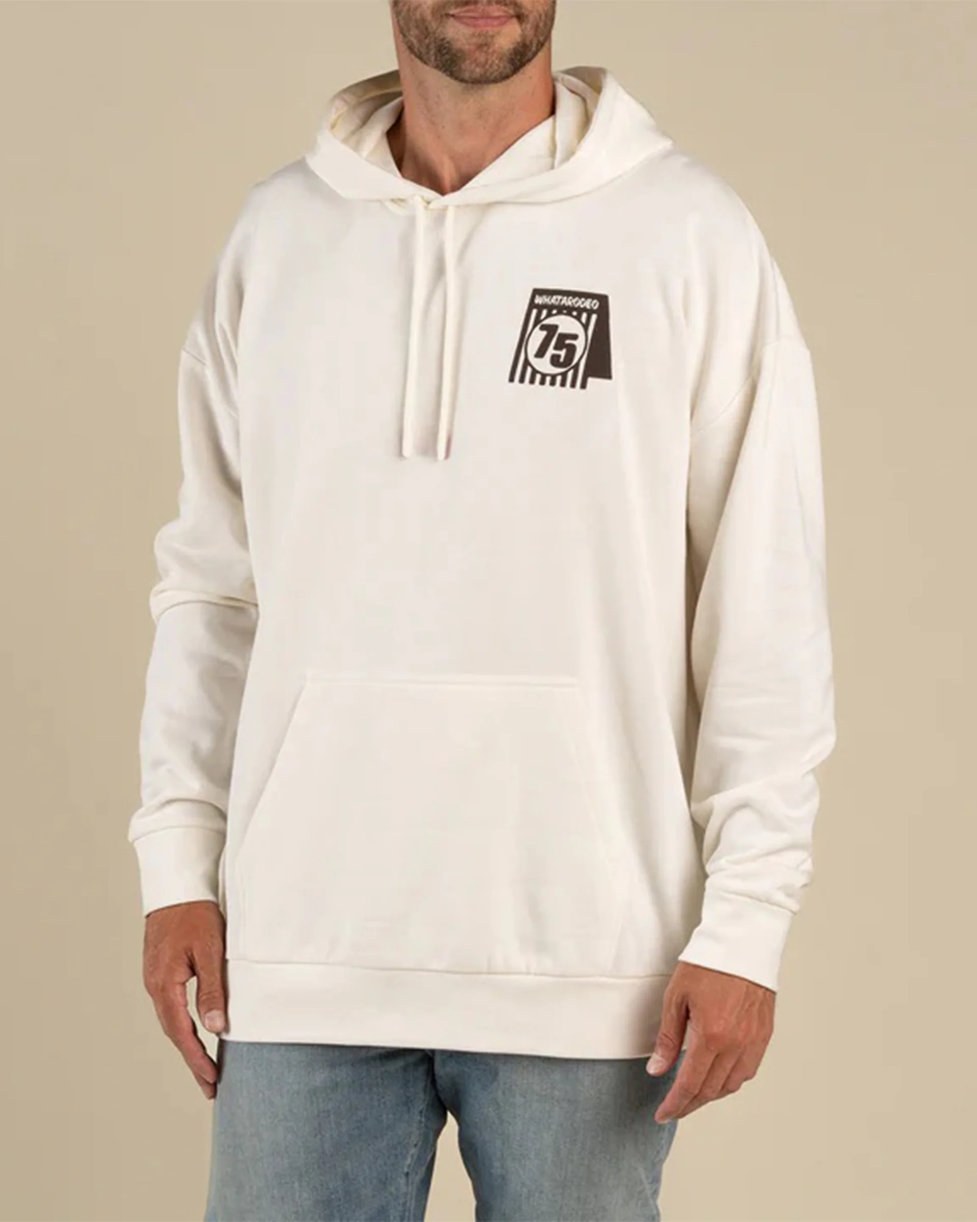 Whataburger x Sendero Whatarodeo Hoodie - Vintage White - Image 2