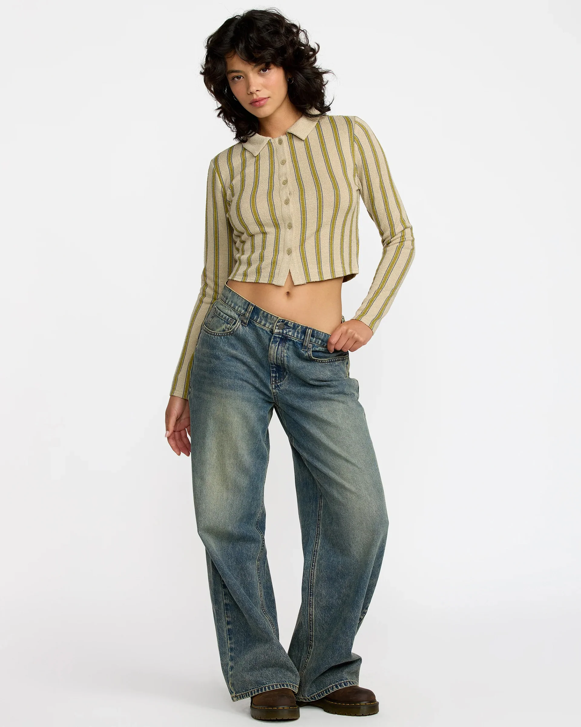Willow L/S Shirt - Eucalyptus - Image 3