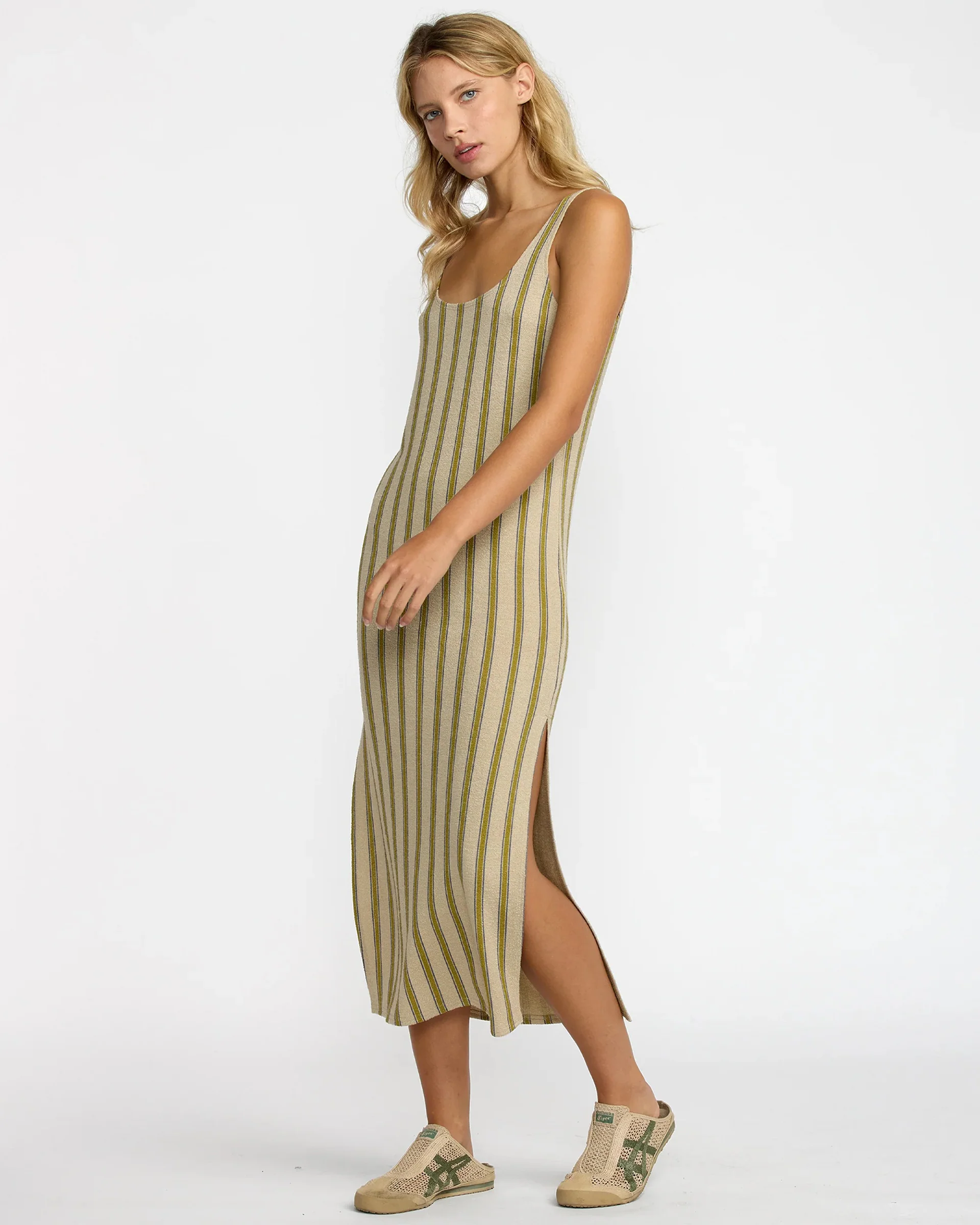 Willow Tank Dress - Eucalyptus - Image 4