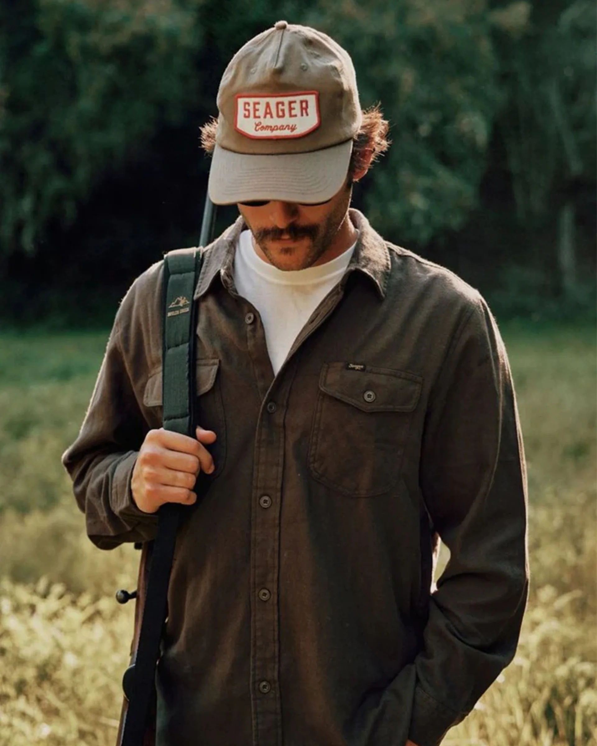 Wilson Snapback Hat - Stone Grey - Image 5