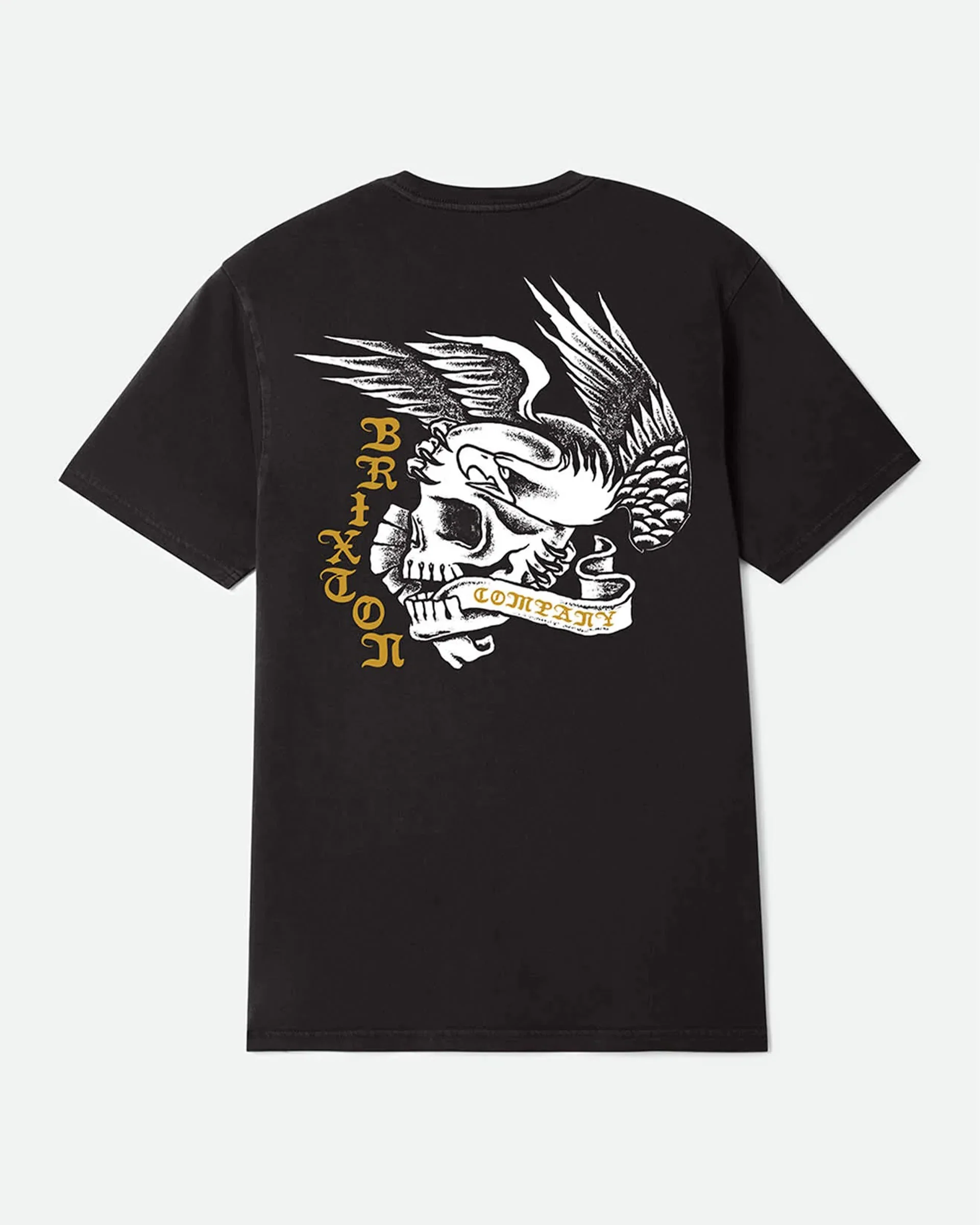 Wolcott S/S Standard T-Shirt - Black Worn Wash - Image 2