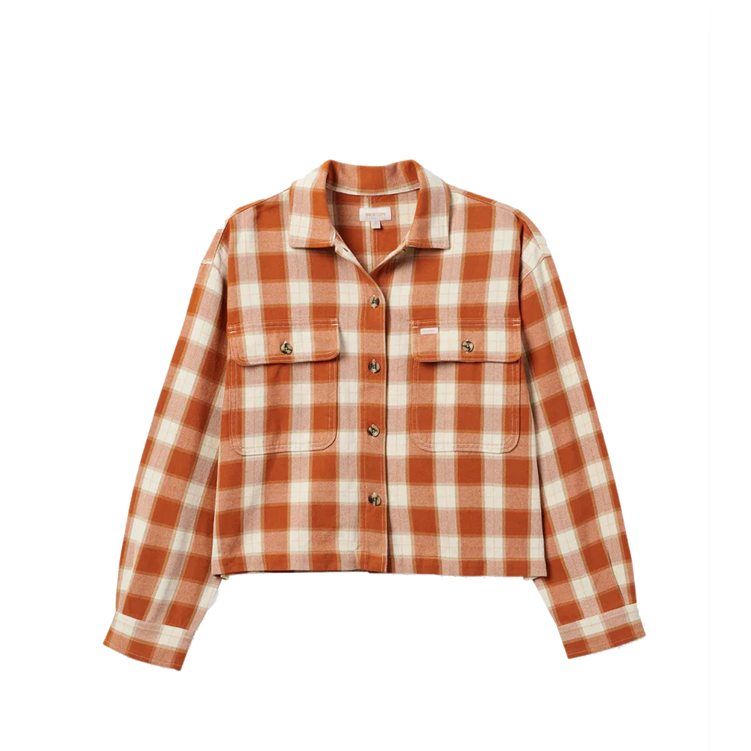 Women's Bowery Flannel - Caramel/Dove - Image 4