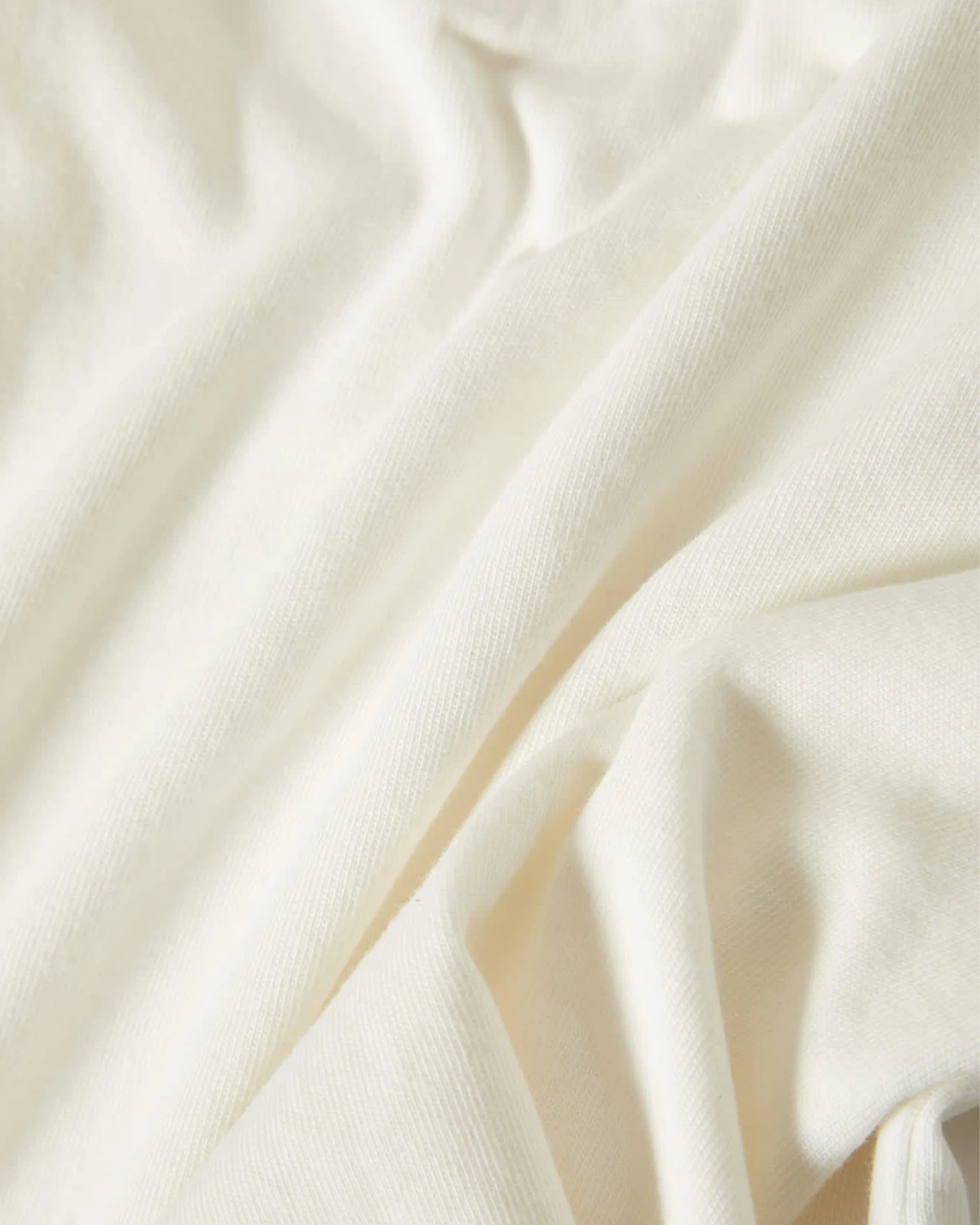 Women's Carefree Organic Garment Dye Perfect S/S T-Shirt - Off White - Image 2