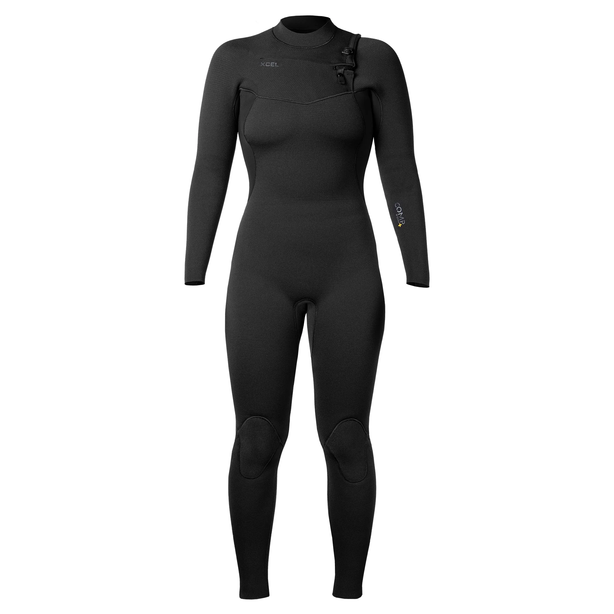 Women's Comp+ 4/3mm Chest Zip Fullsuit - Image 7