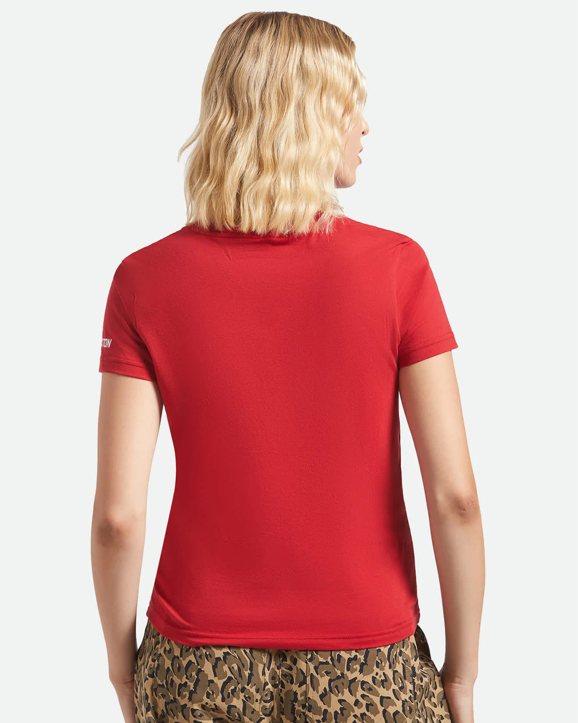 Women's Coors Light Racing Fitted S/S T-Shirt - Coors Red - Image 3
