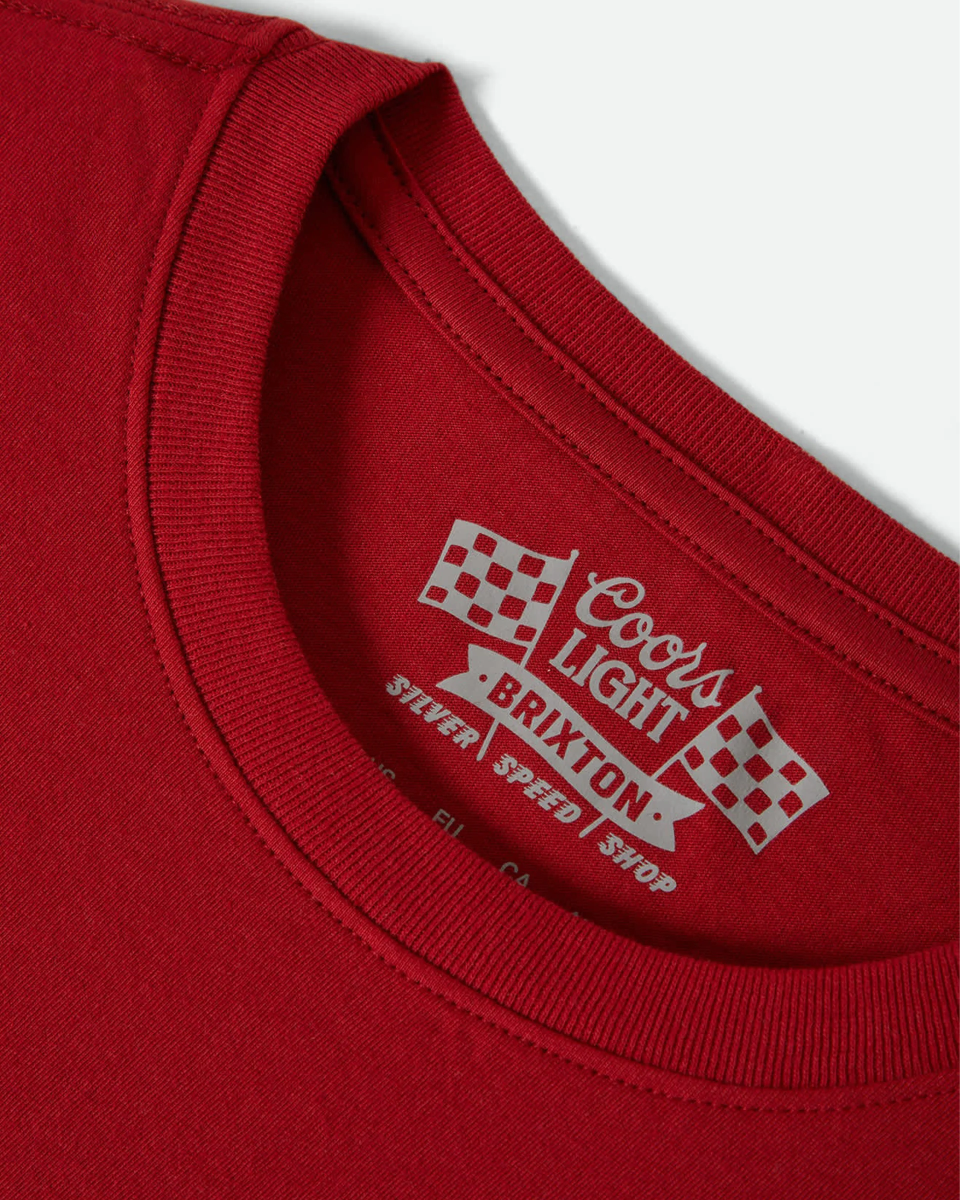 Women's Coors Light Racing Fitted S/S T-Shirt - Coors Red - Image 5