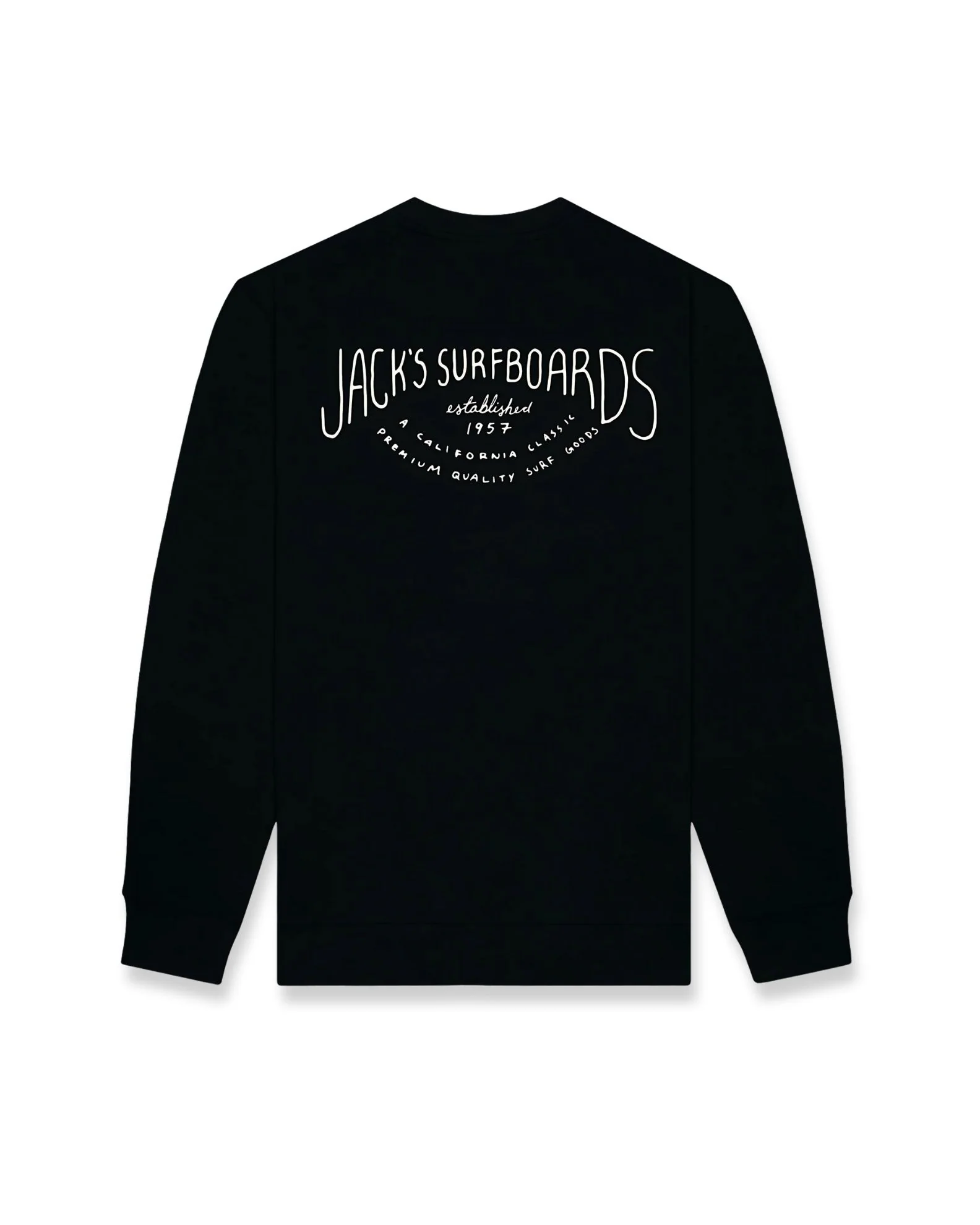 Women's Crescent Summer Series Crewneck Sweatshirt 26' - Black