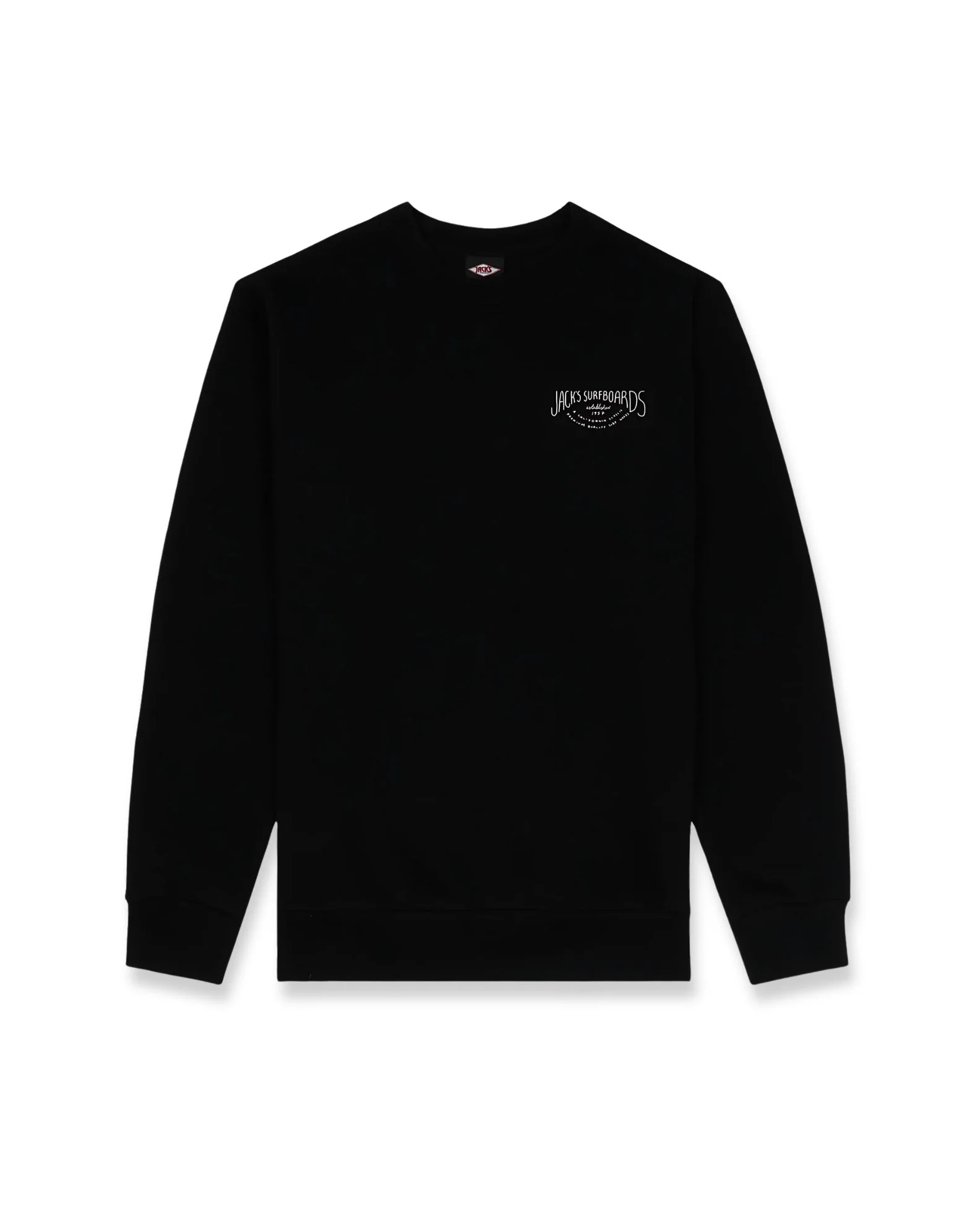 Women's Crescent Summer Series Crewneck Sweatshirt 26' - Black - Image 2