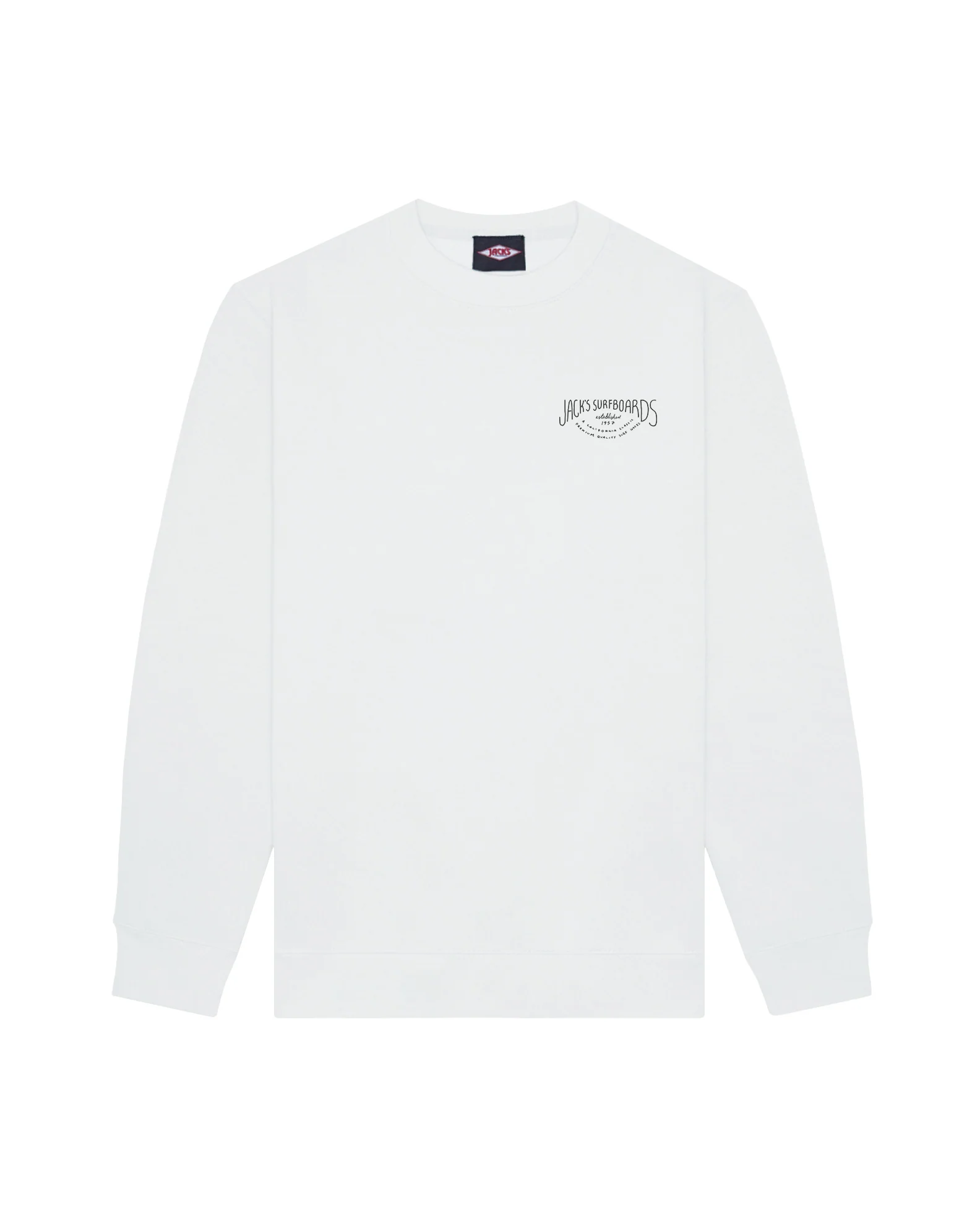 Women's Crescent Summer Series Crewneck Sweatshirt 26' - White - Image 2