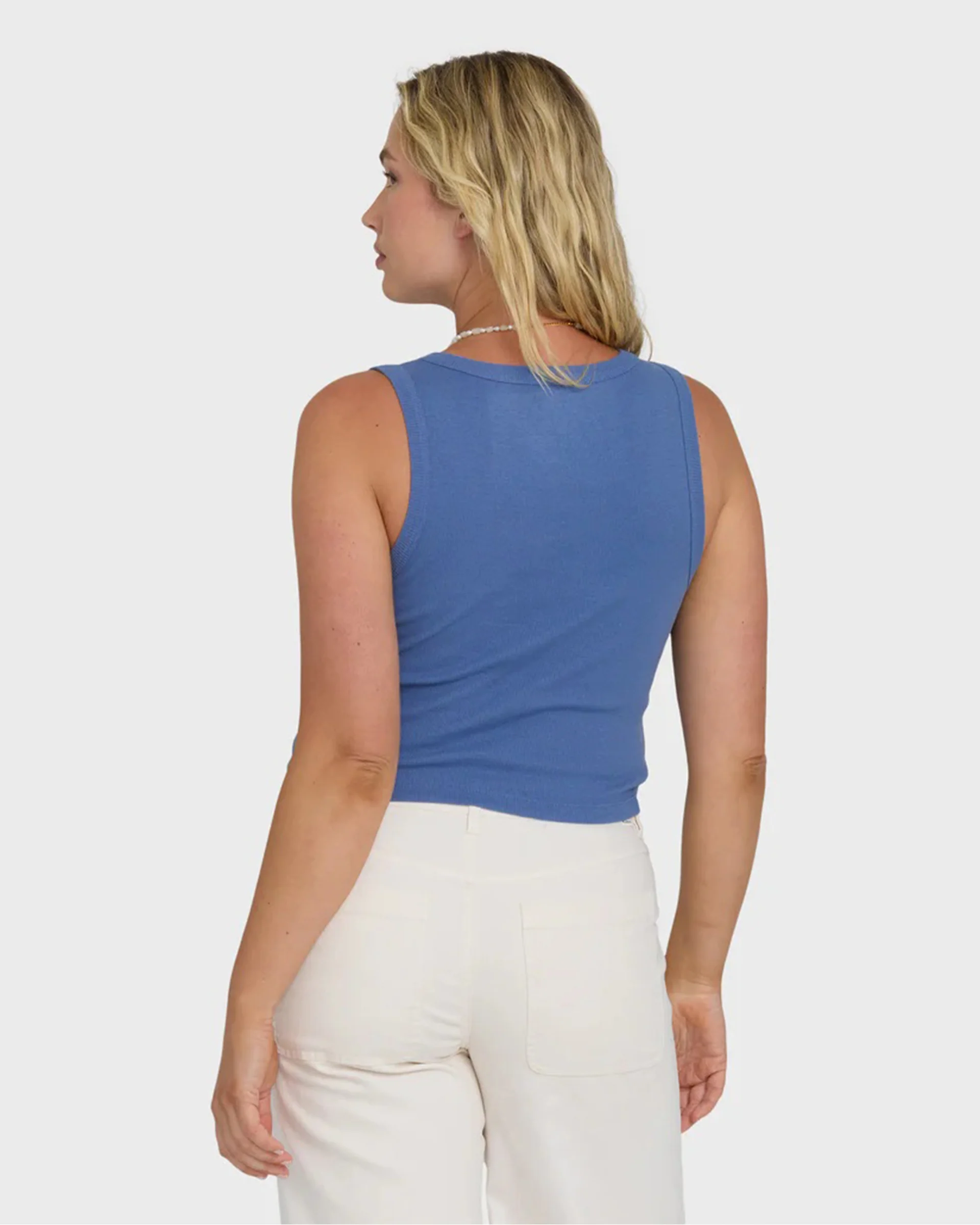 Women's Headed To Sea Tank Top - Dutch Blue - Image 7