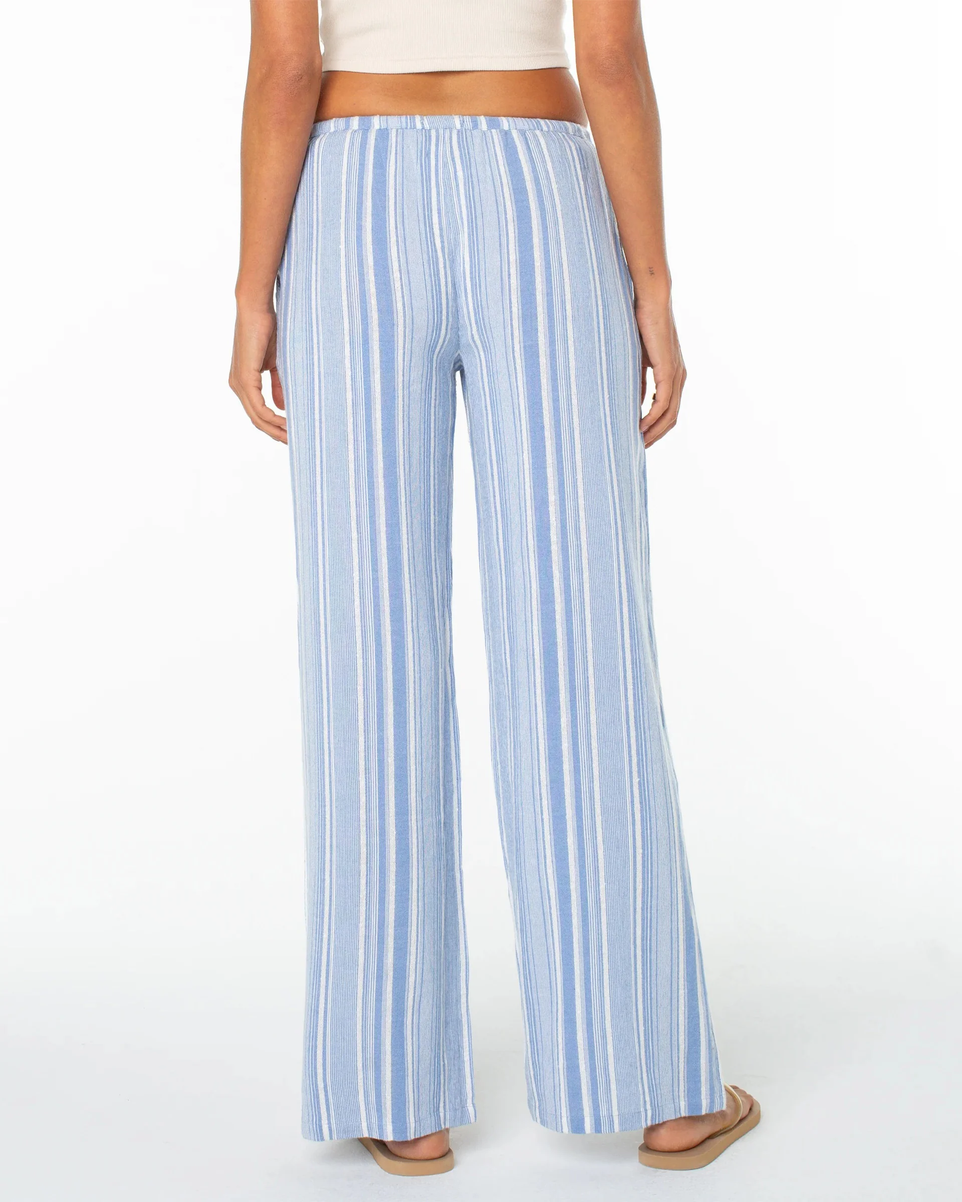 Women's Iyla Pant 2 - Cornflower Blue Coastline Stripe - Image 4