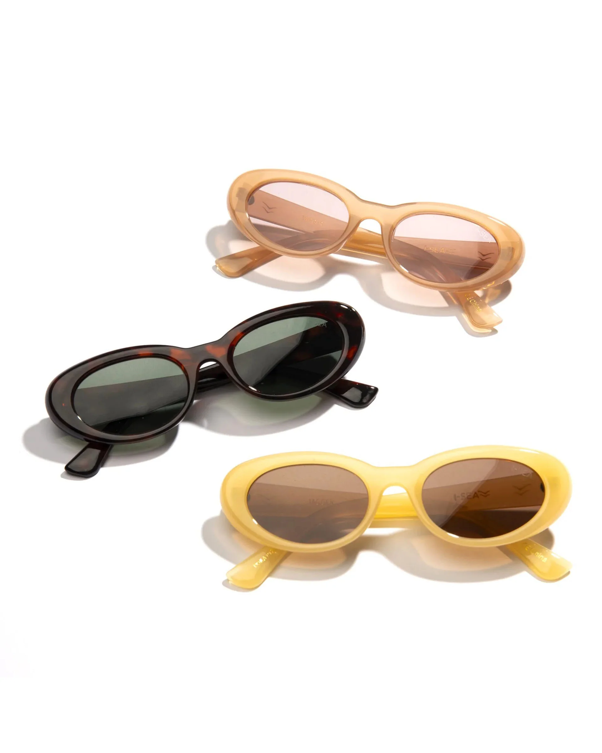 Women's Jagger Sunglasses - Tort/Green Polarized Lens - Image 5
