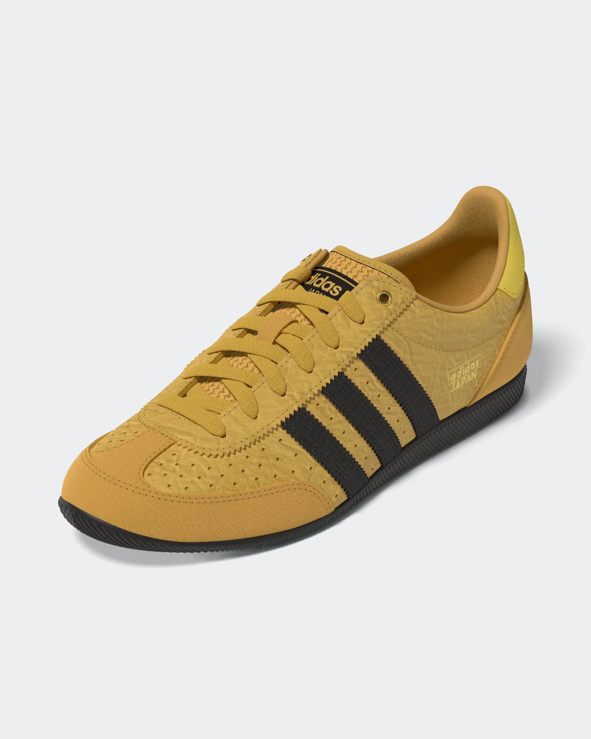 Women's Japan Shoe - Preloved Yellow / Aurora Coffee / Gold Metallic - Image 9