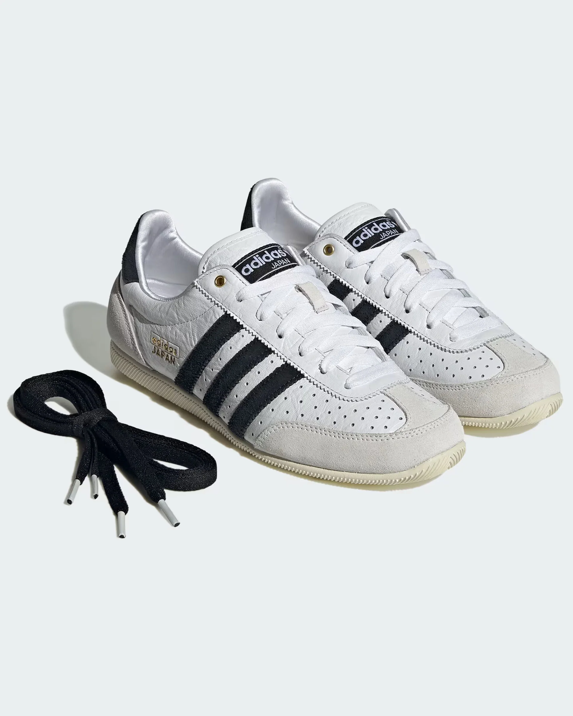 Women's Japan Shoe - Cloud White/Core Black/Gold Metallic - Image 9