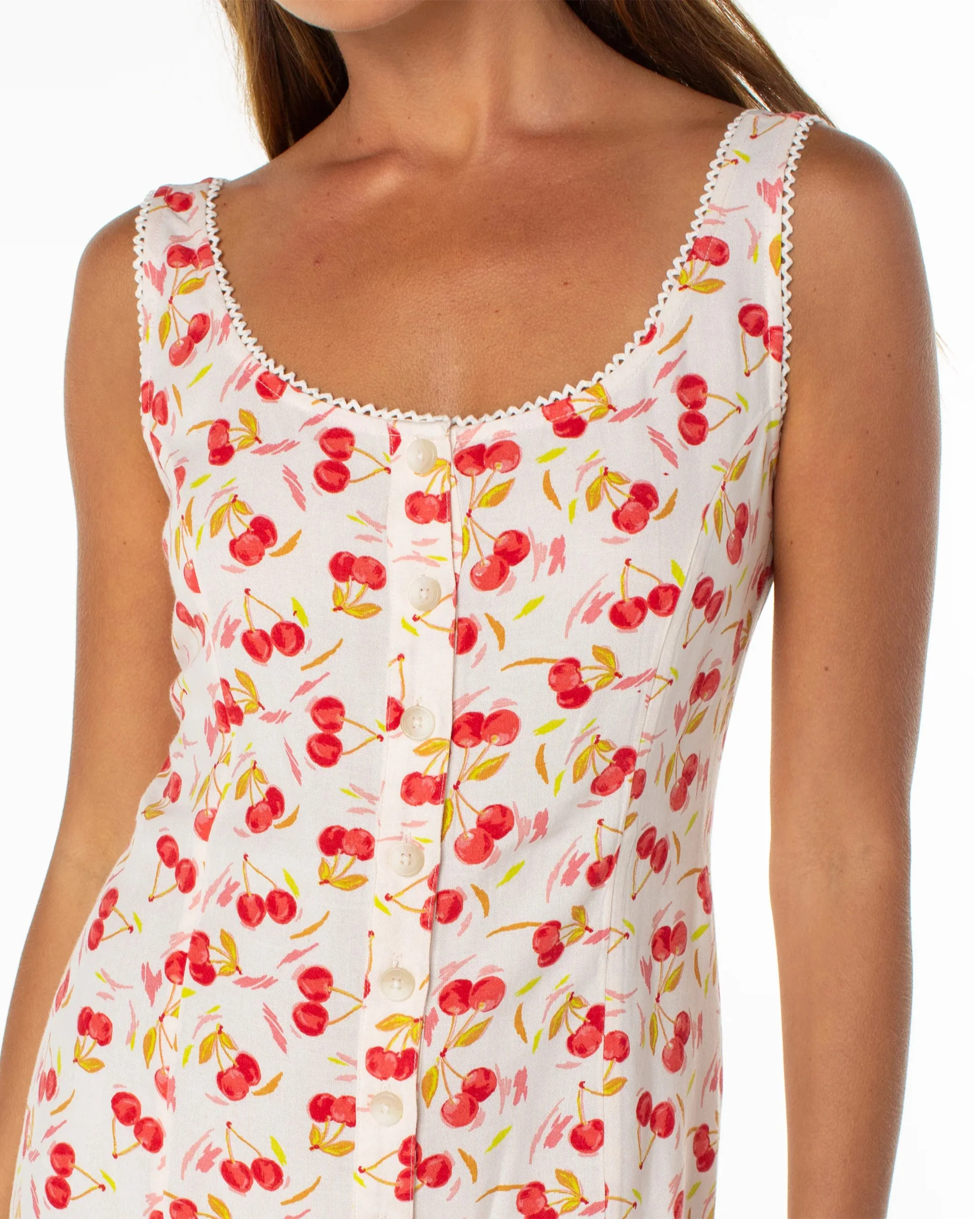 Women's Kayla Mini Dress - Hibiscus Cherry On Top - Image 2