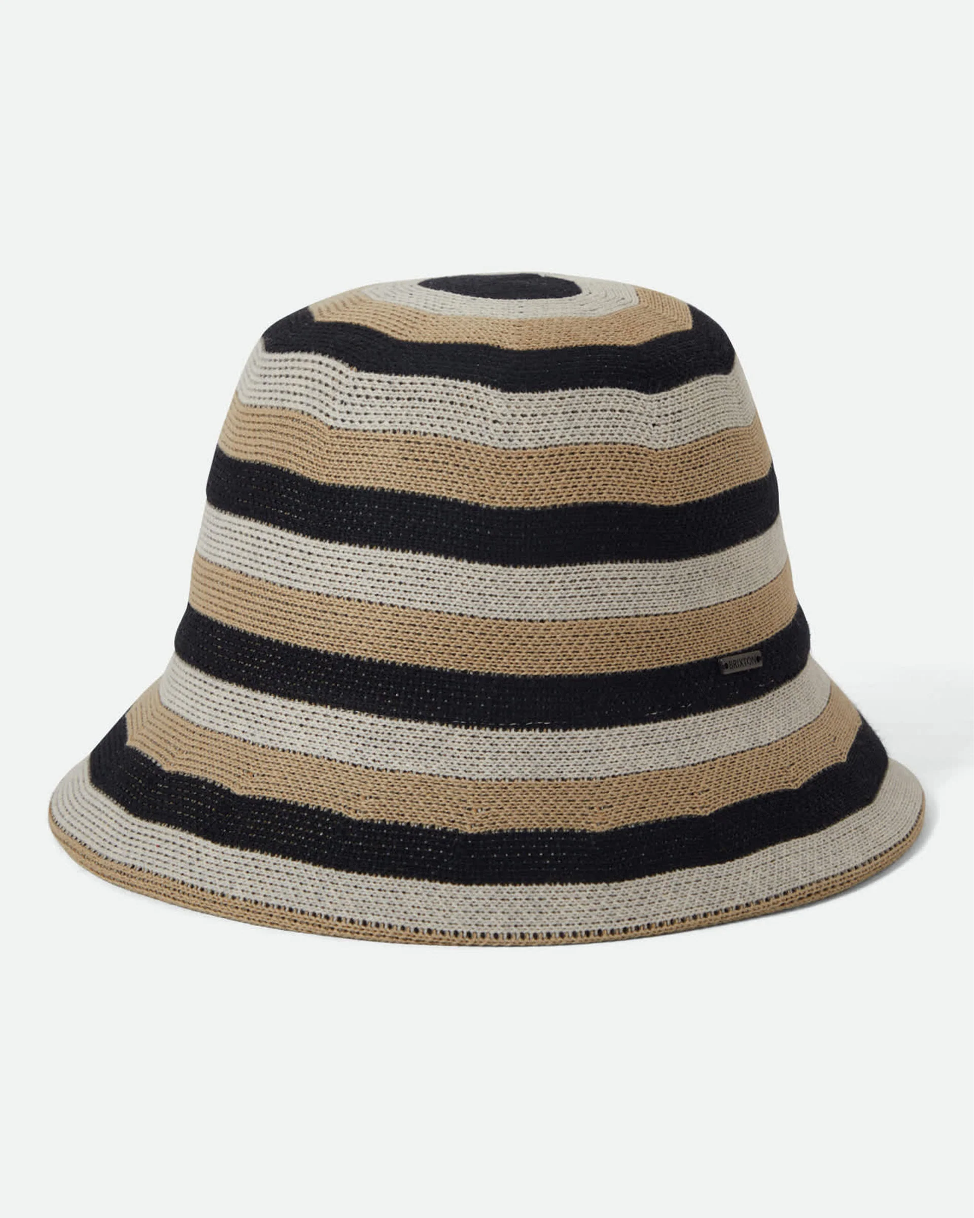 Women's Lisboa Knit Packable Bucket Hat - Black/Sand/Whitecap