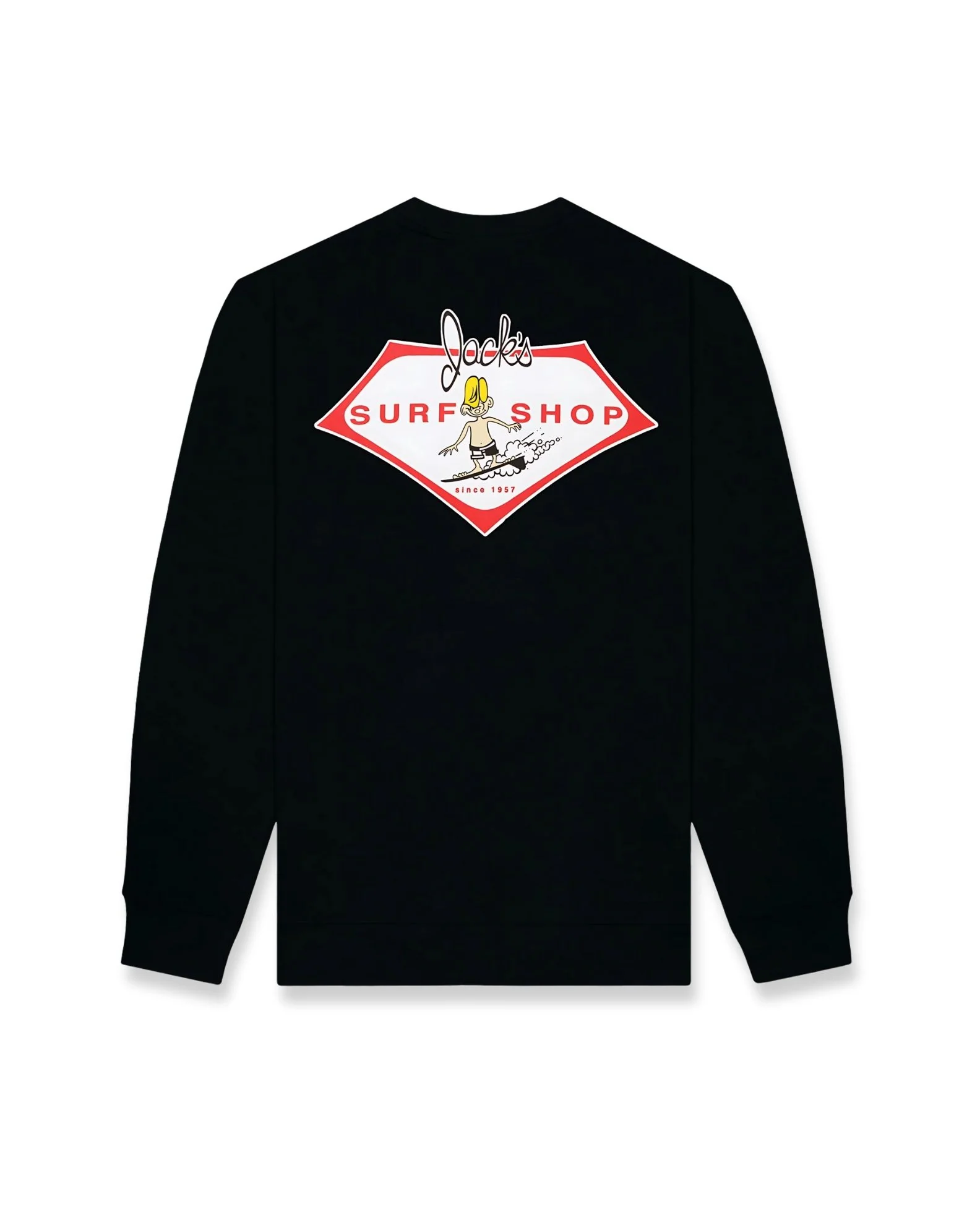Women's Little Dude Summer Series Crewneck Sweatshirt 26' - Black