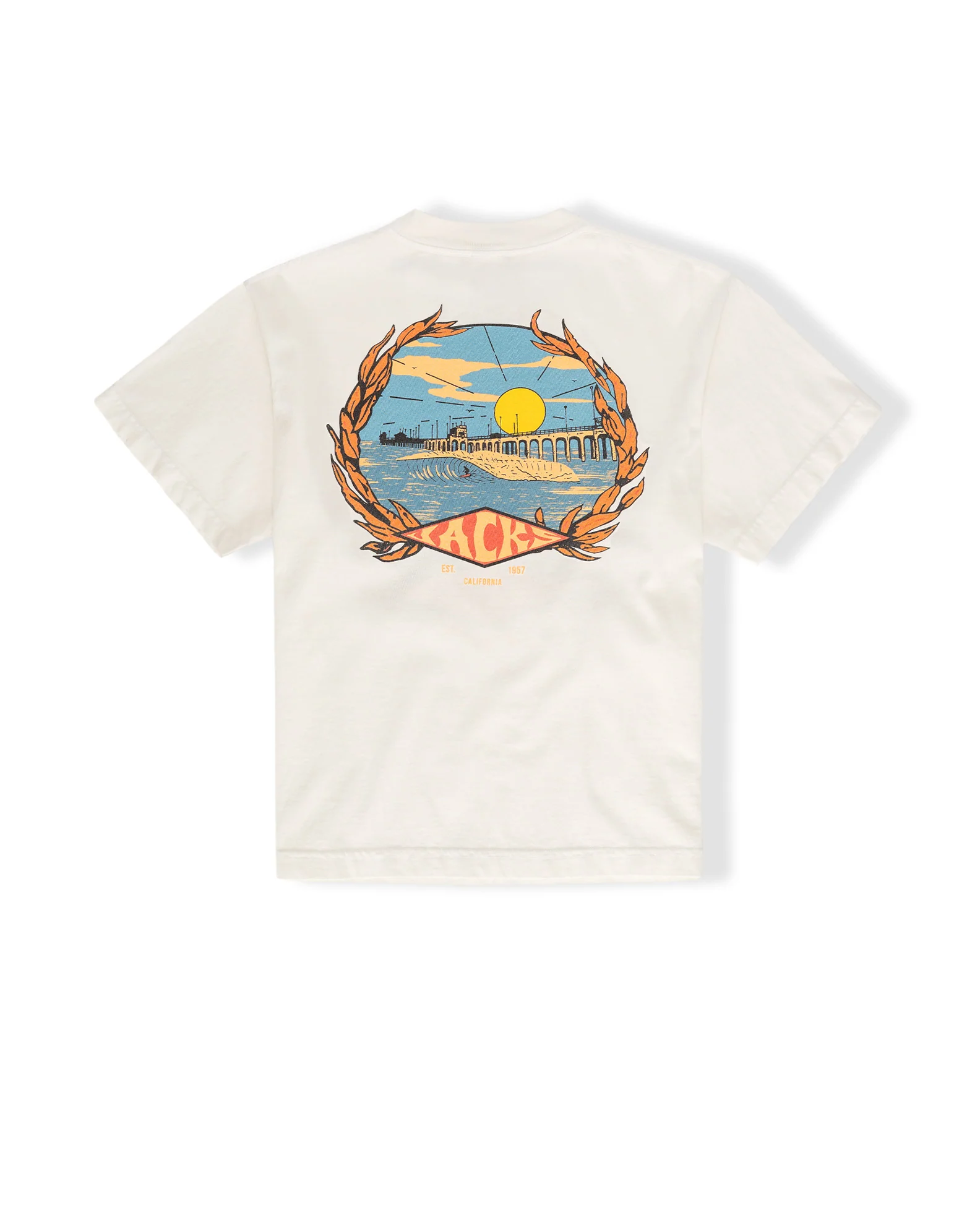 Women's Mural Pigment S/S T-Shirt - Off White