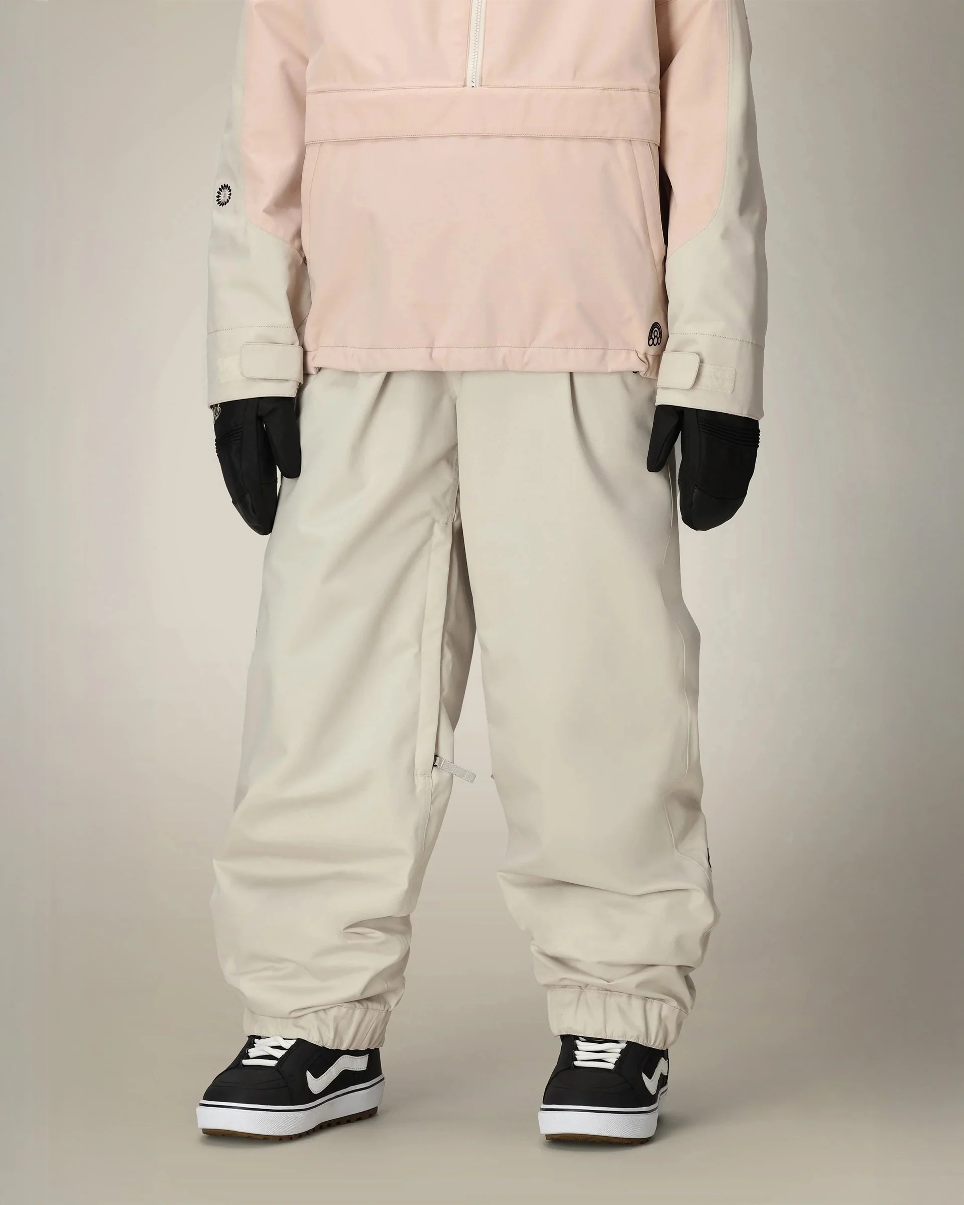 Women's Outline Shell Snow Pants - Limestone - Image 2