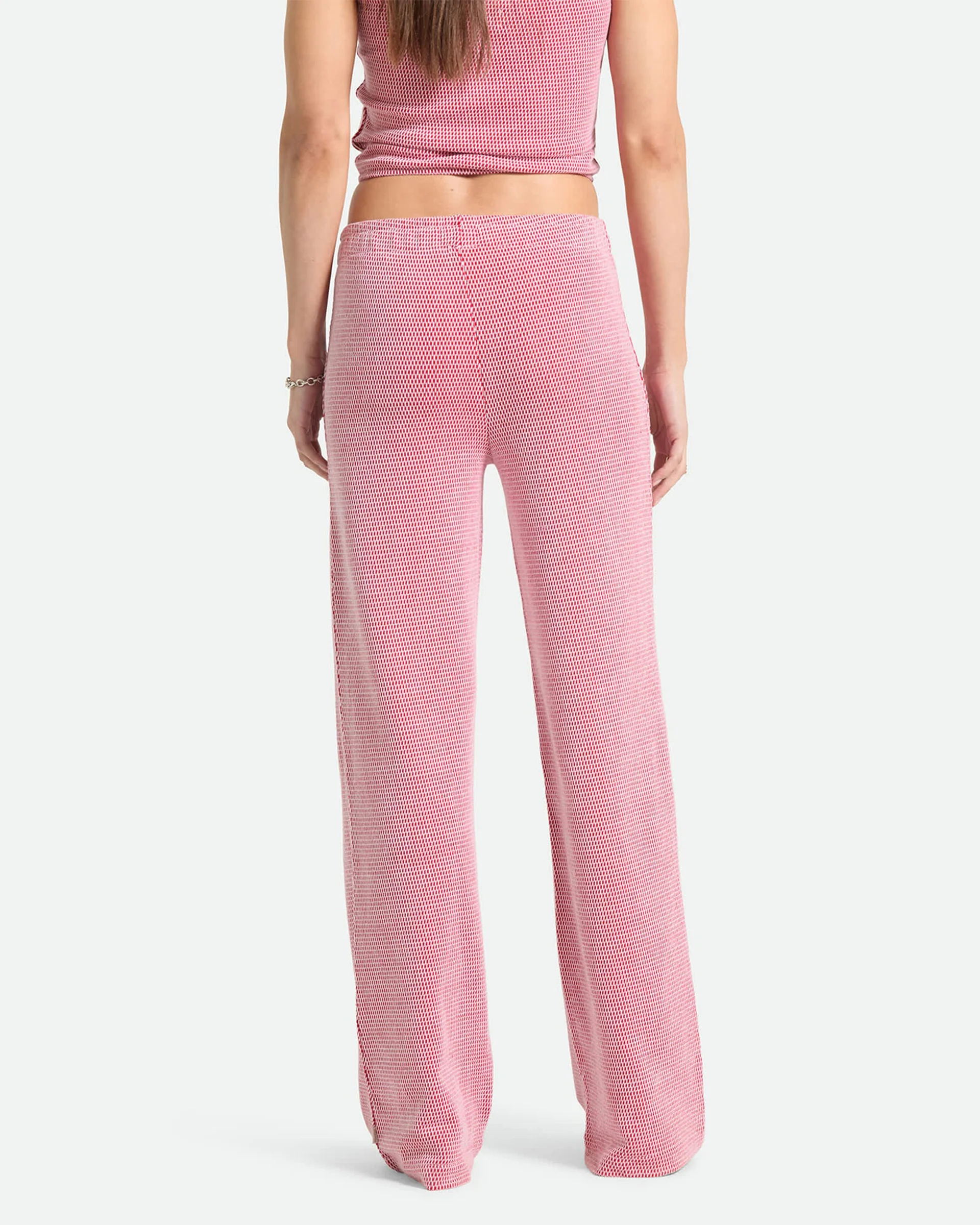Women's Siesta Knit Pant - Adrenaline Rush/White Weave - Image 4