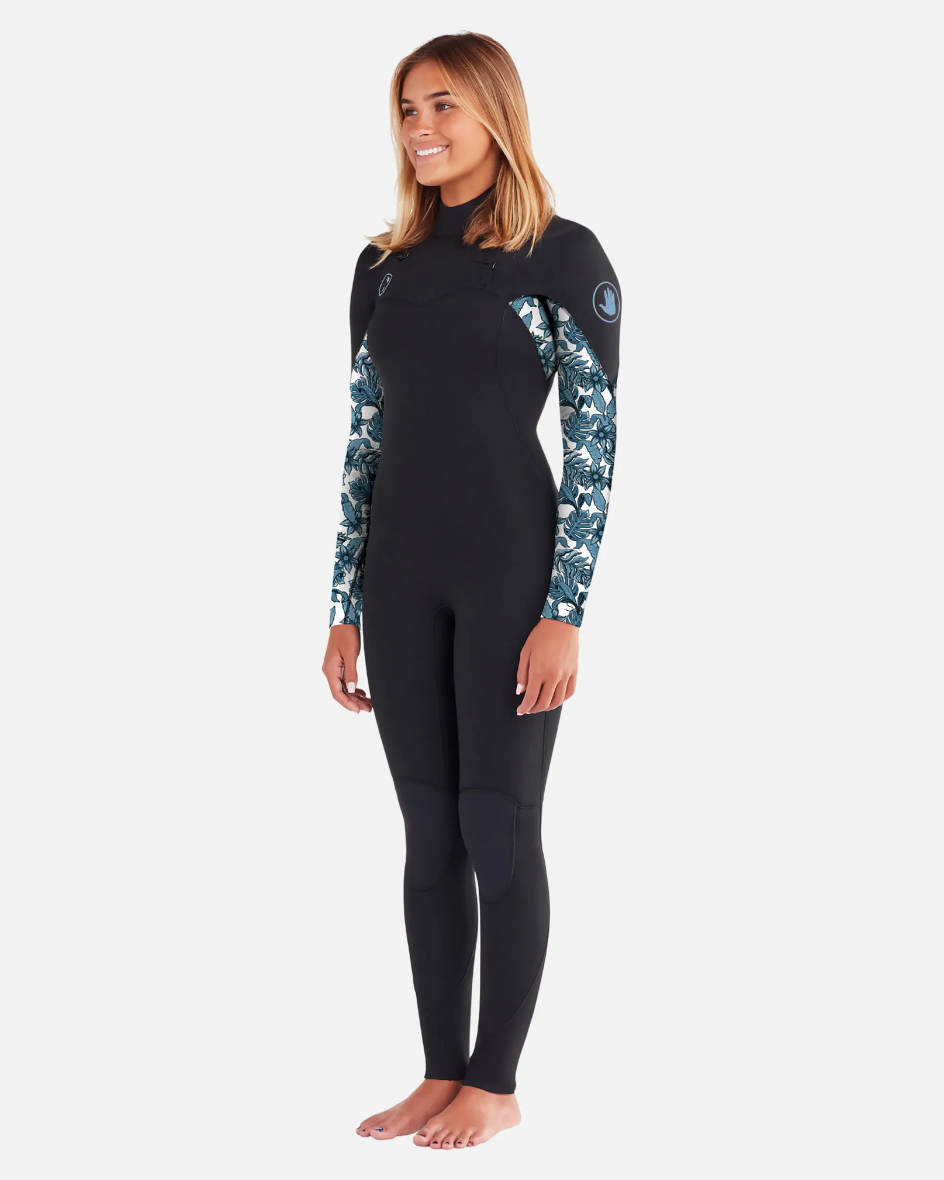 Women's Stellar 3/2mm Chest-Zip Fullsuit - Image 3