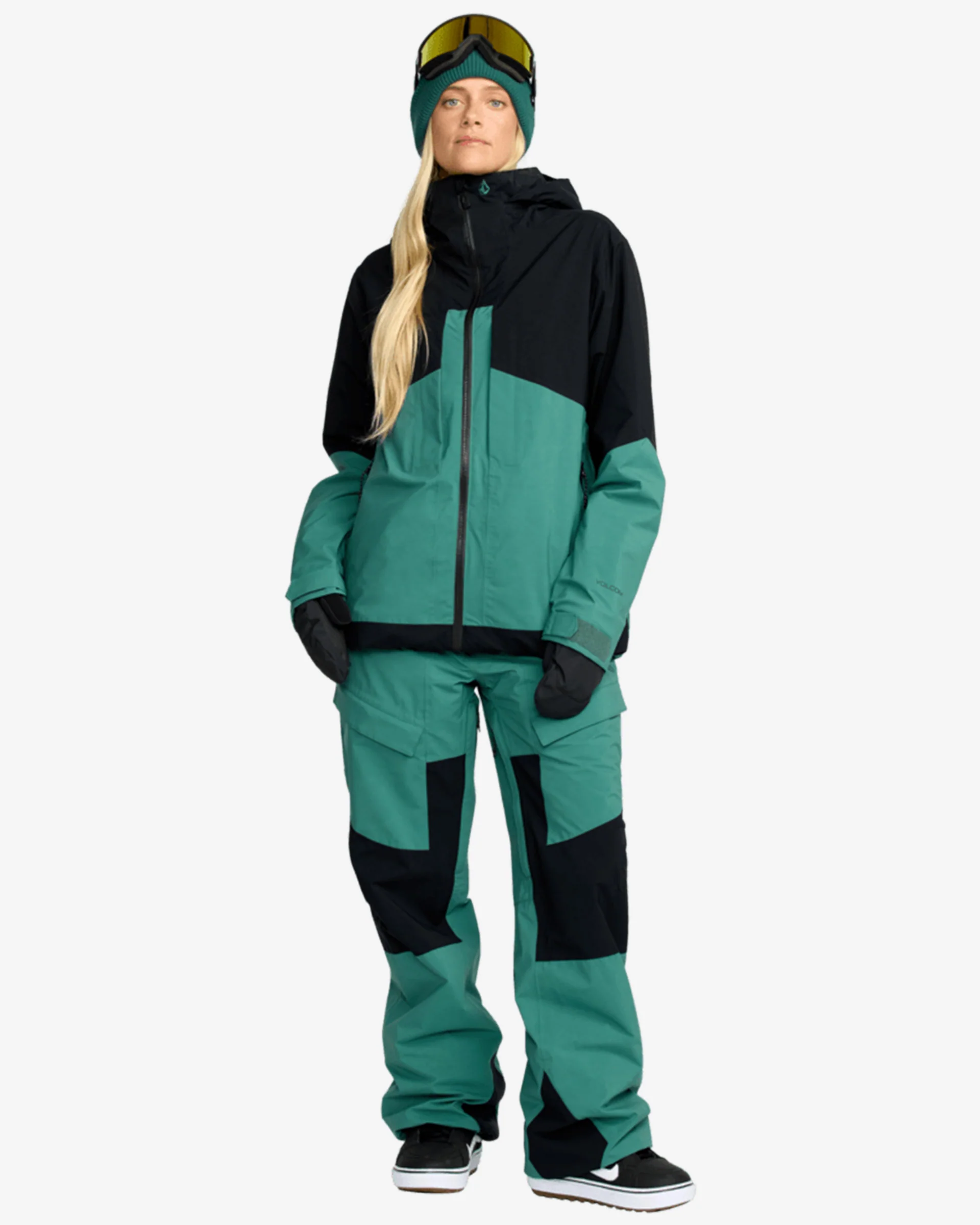 Women's Stretch Gore-Tex Snow Jacket - Spruce Green - Image 3