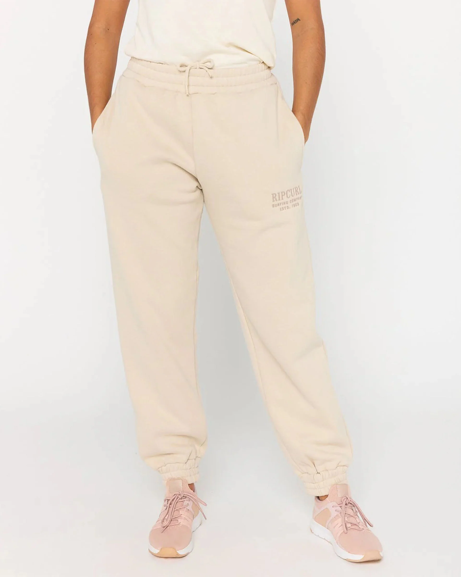 Women's Surf Staple Track Pant - Natural