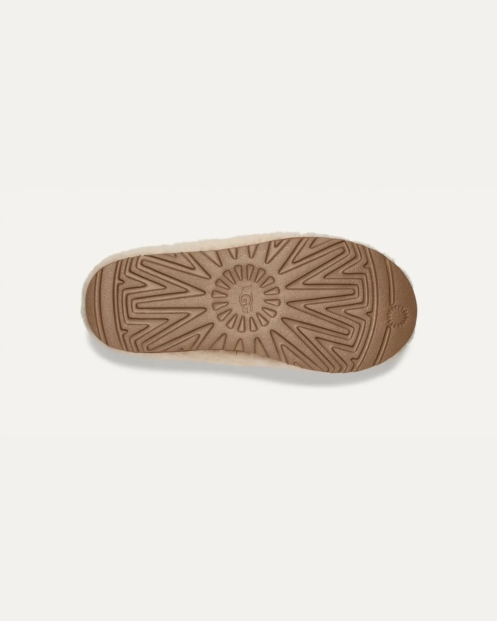 Women's Tasman Maxi Curly Slippers - Natural - Image 6